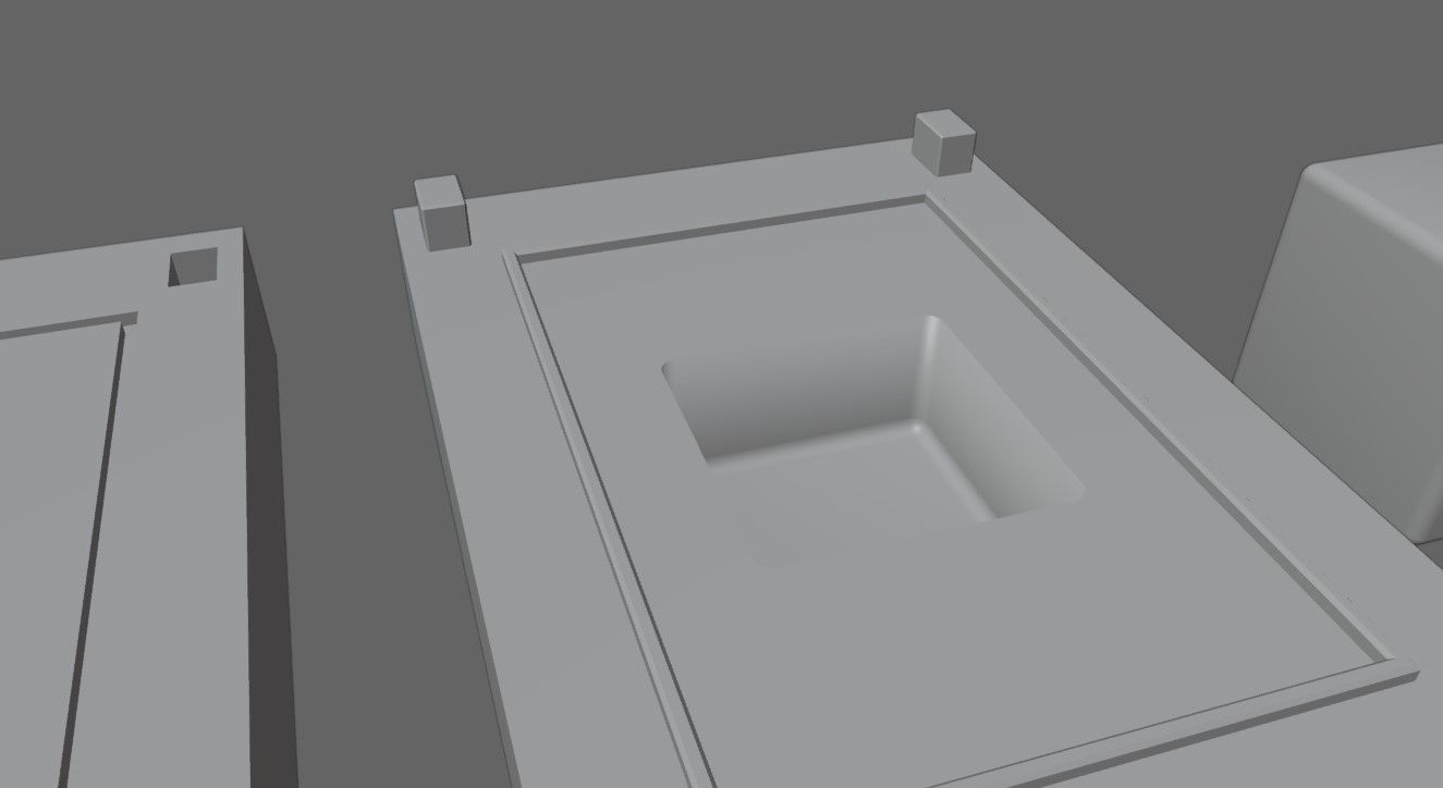 Mold for Dice 6 Sides Blank - Form - Molde para Dados 3D print model_12