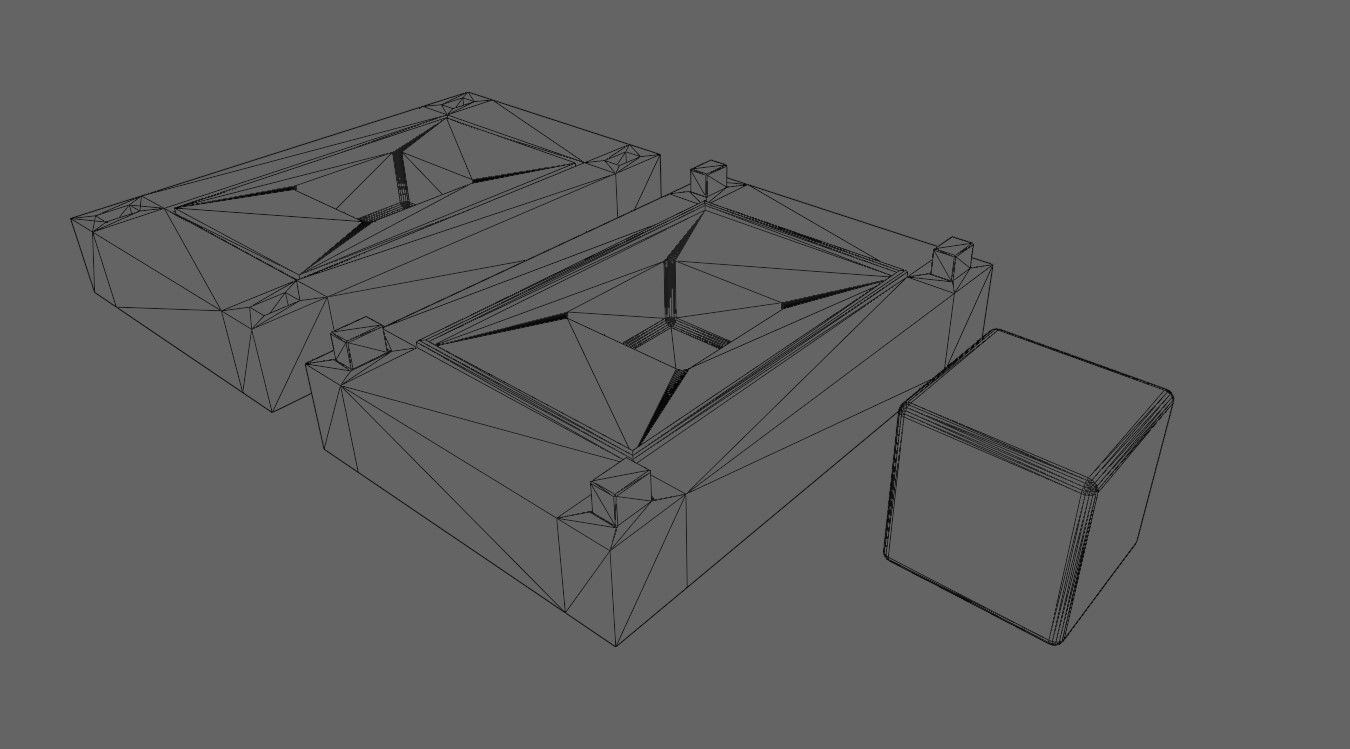 Mold for Dice 6 Sides Blank - Form - Molde para Dados 3D print model_16