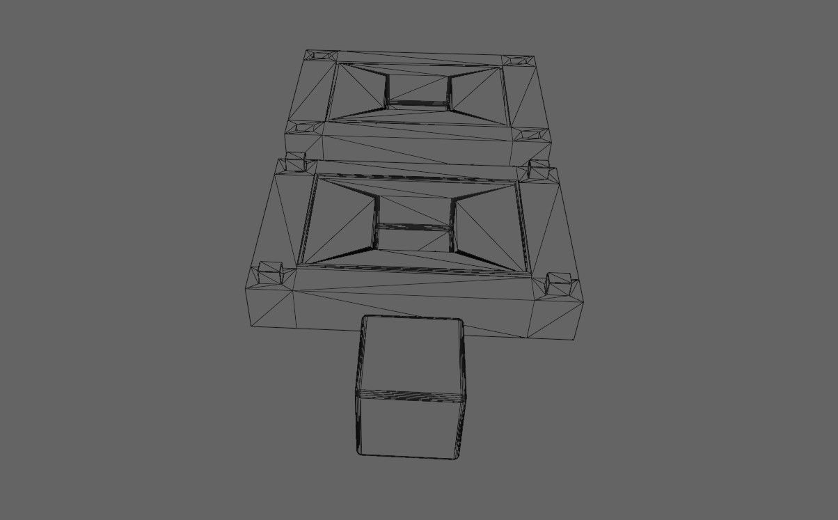 Mold for Dice 6 Sides Blank - Form - Molde para Dados 3D print model_15