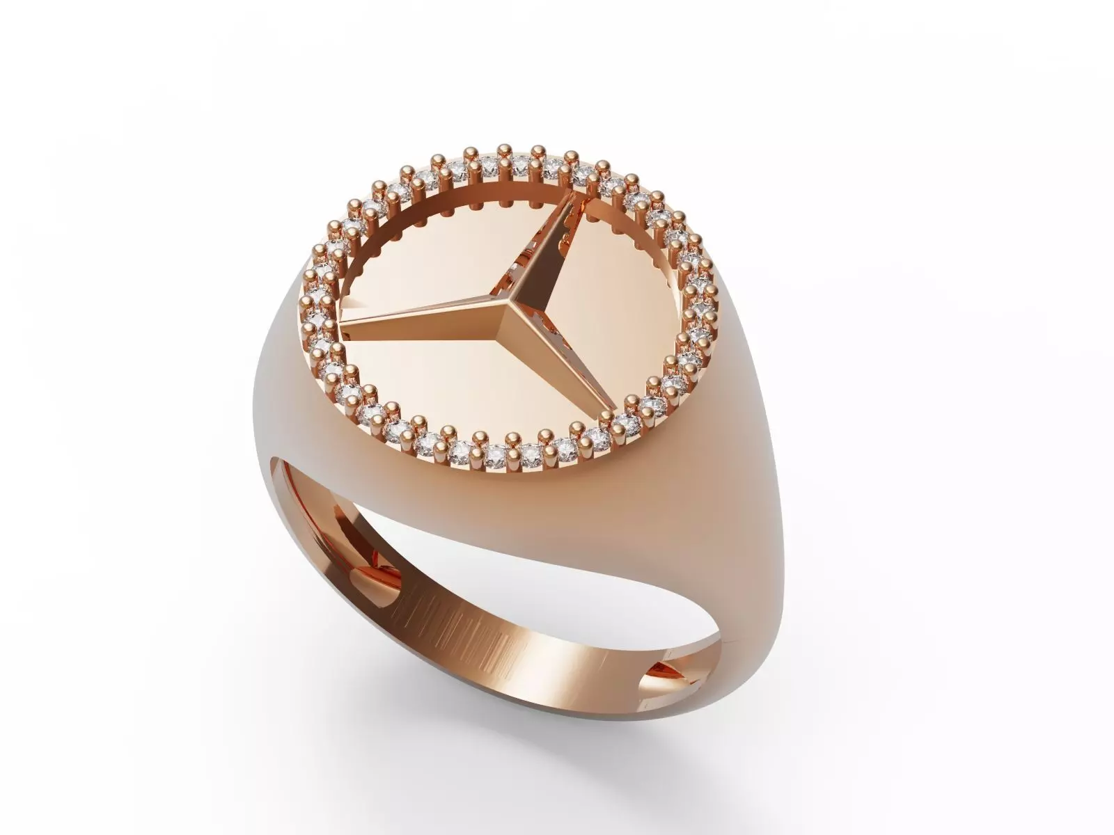 Benz ring 3D print model