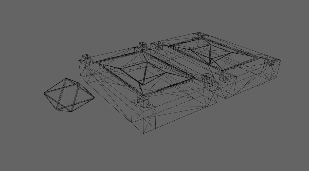 Mold for Dice 8 Sides Blank - Form - Molde para Dados 3D print model_14
