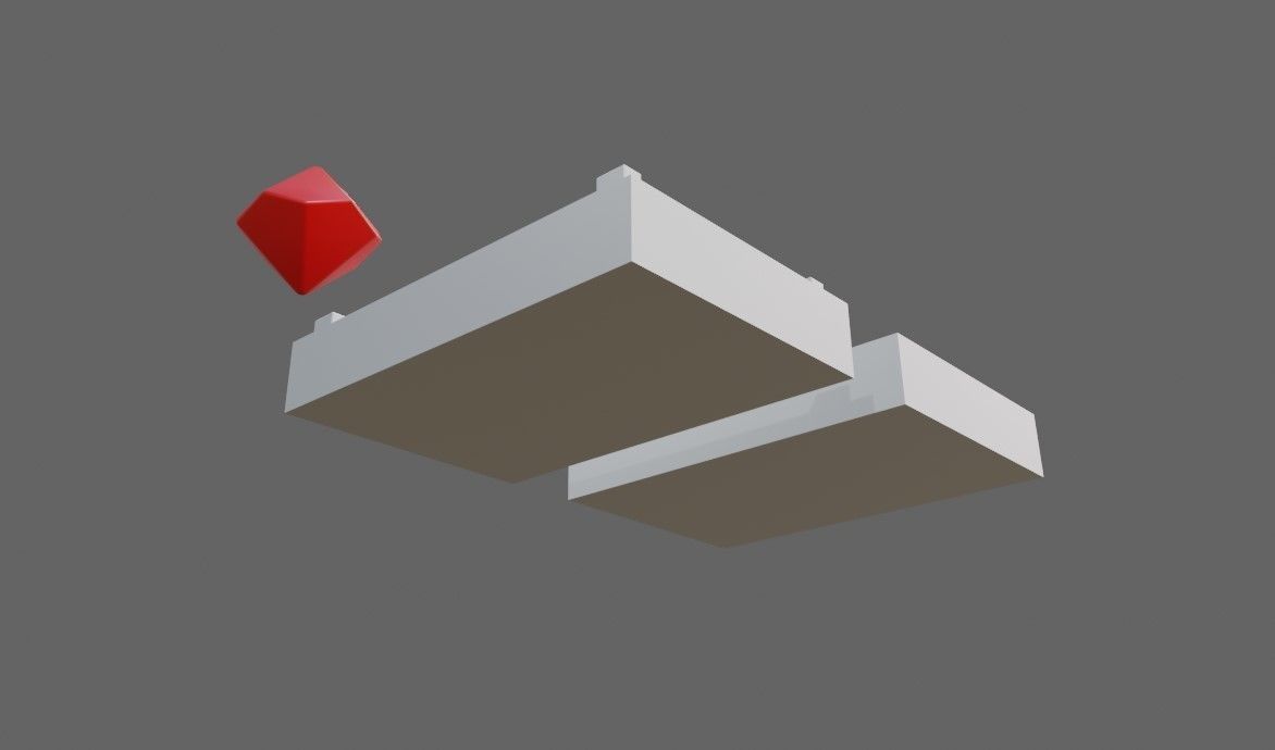 Mold for Dice 10 Sides Blank - Form - Molde para Dados 3D print model_15