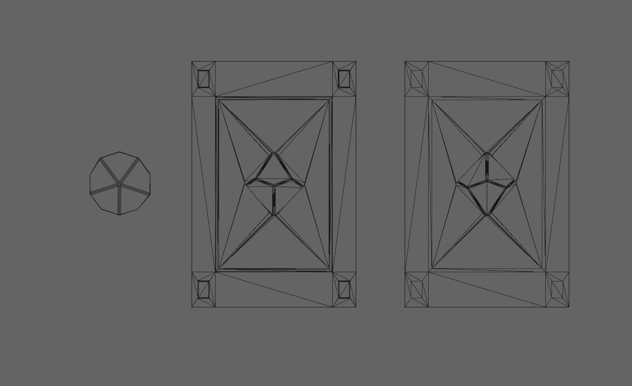 Mold for Dice 10 Sides Blank - Form - Molde para Dados 3D print model_6