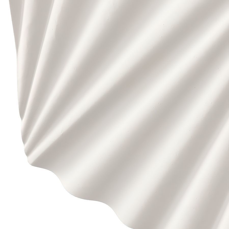 Small plaster artwork Low-poly 3D model_5