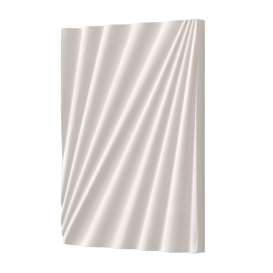 Small plaster artwork Low-poly 3D model_2