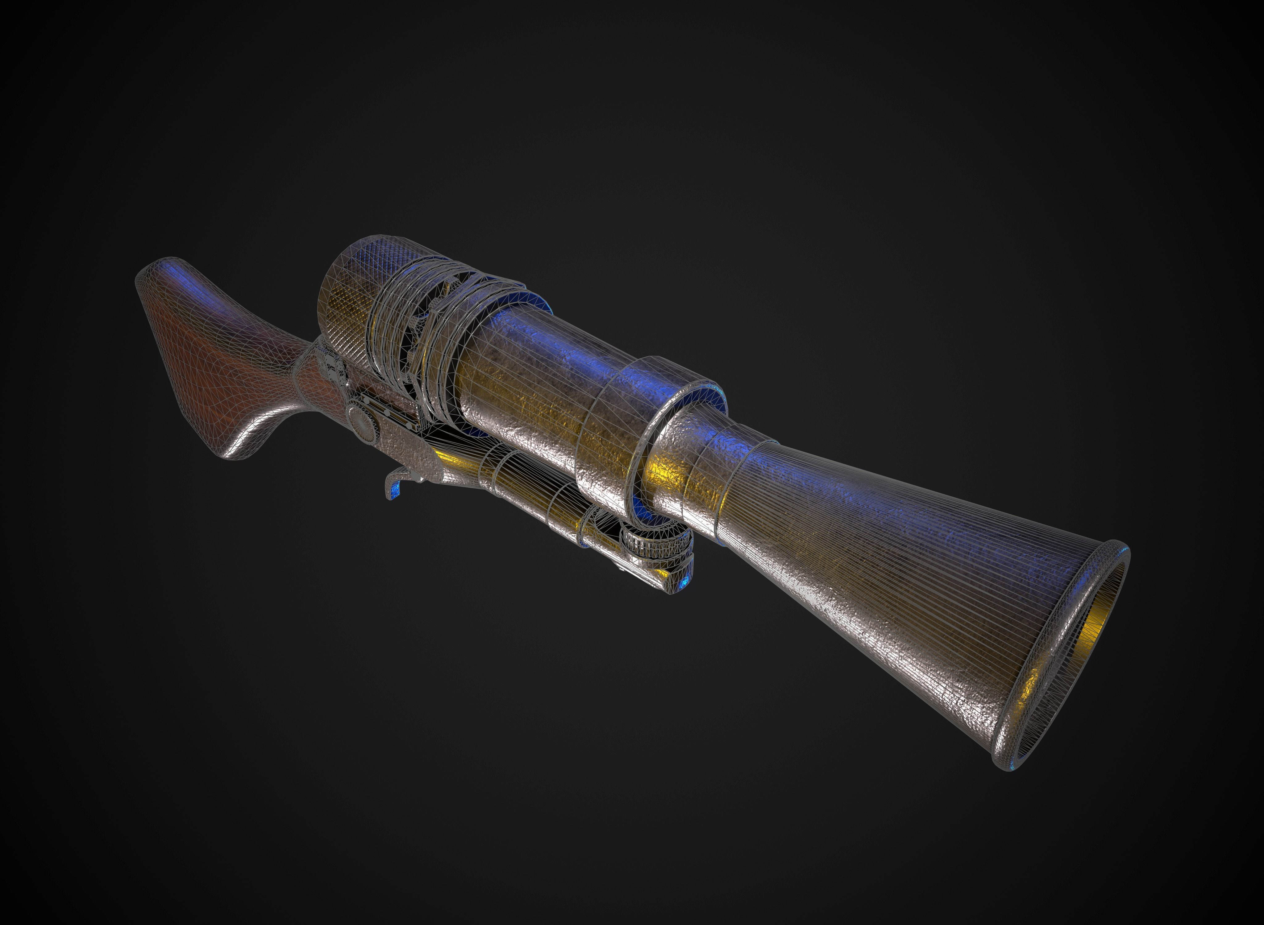 Jawa ionization blaster 3D model_5