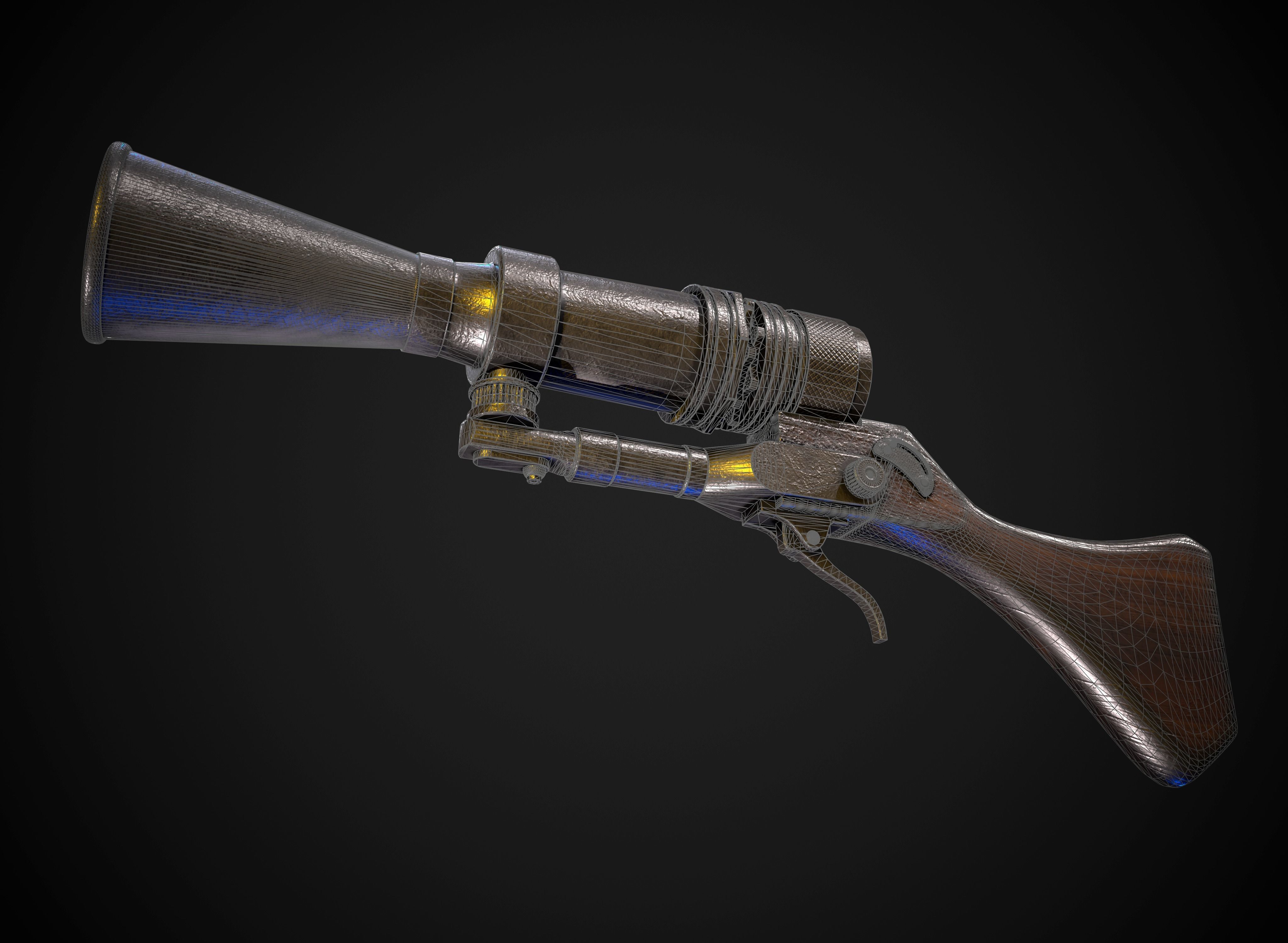 Jawa ionization blaster 3D model_7