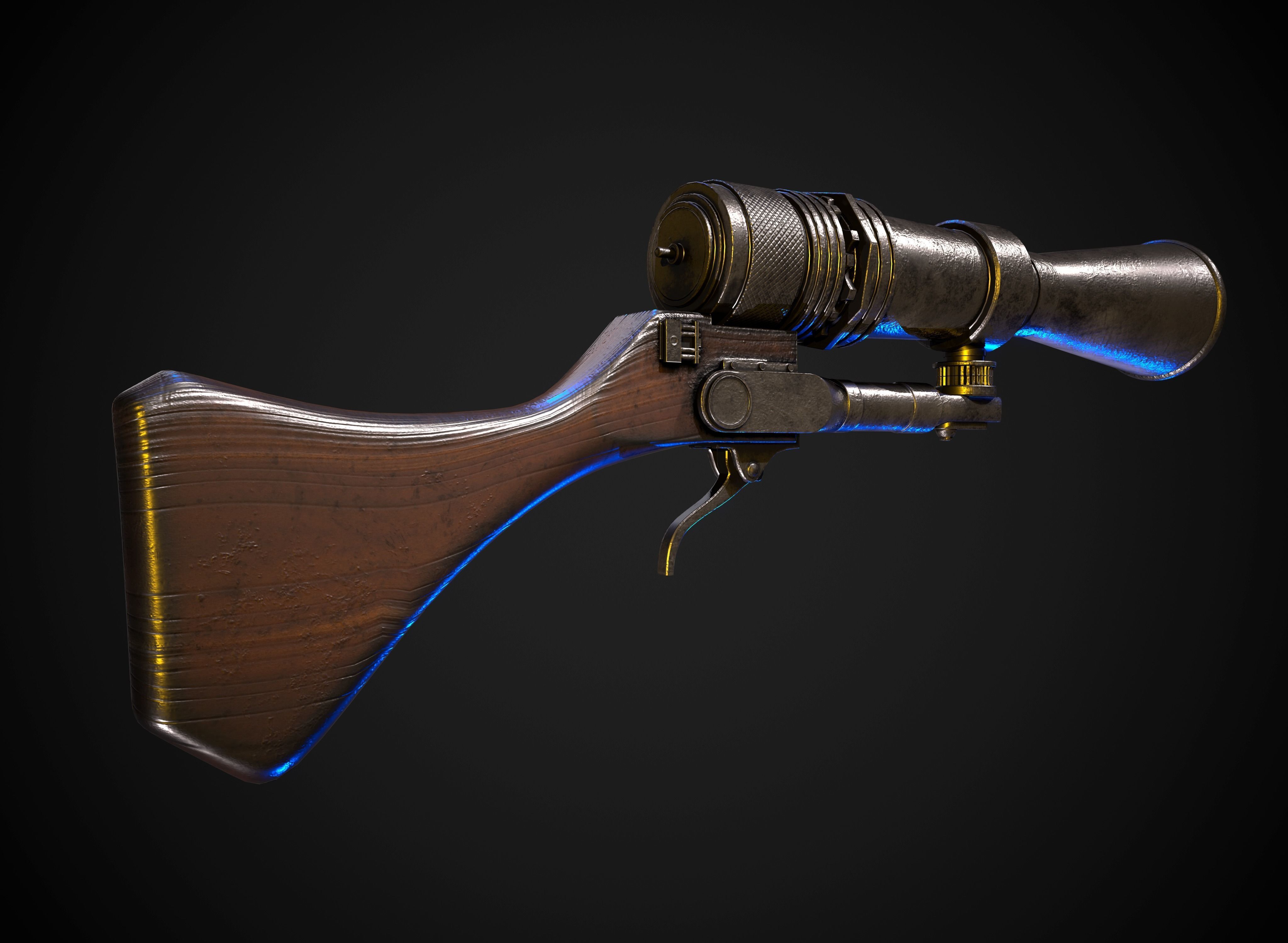 Jawa ionization blaster 3D model_1