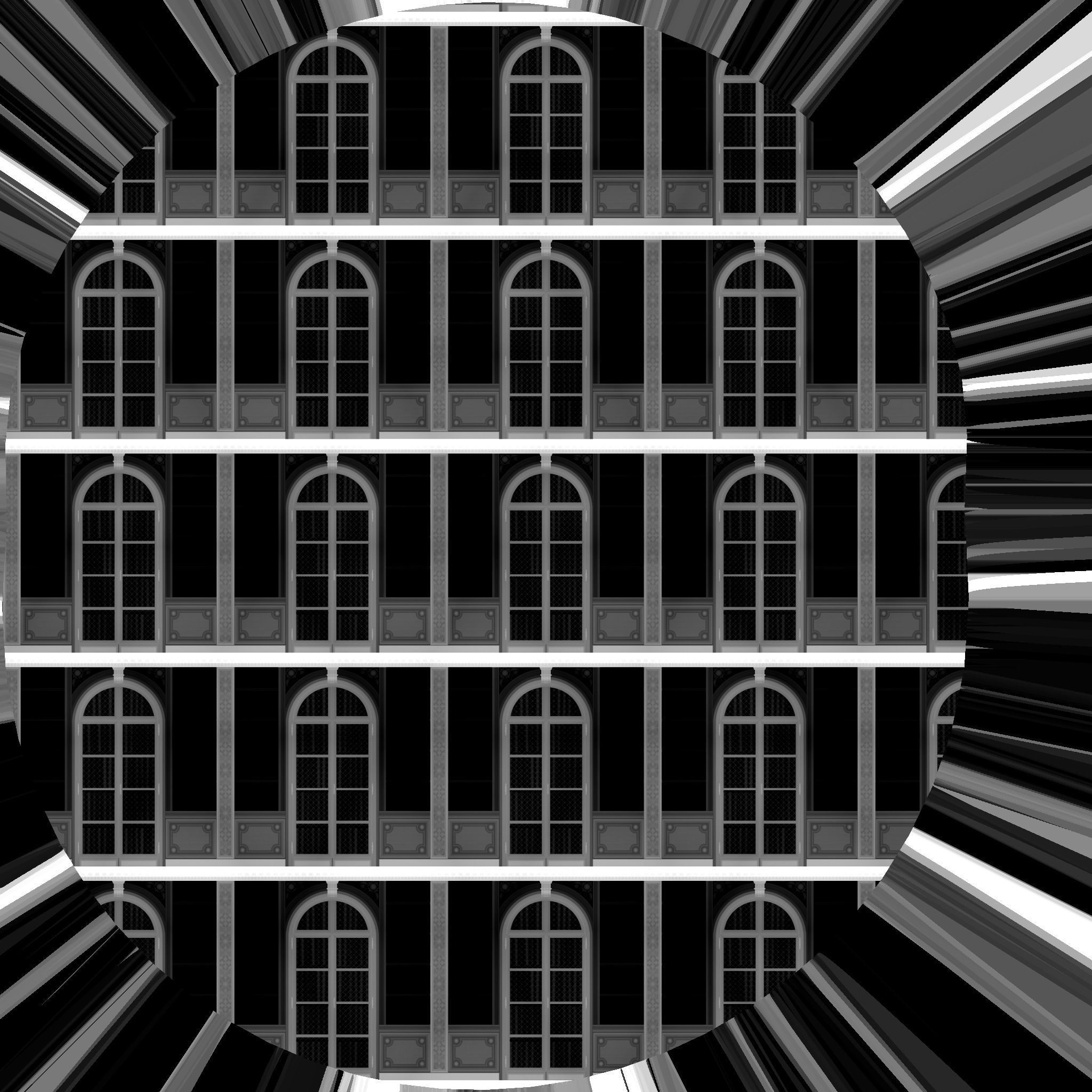 High councilors Ships Sci fi Towers Kitbash 3D model_11