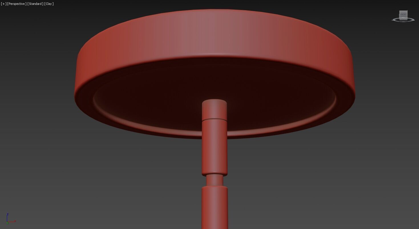 Rhodes Round Chandelier 6 Light 3D model_16