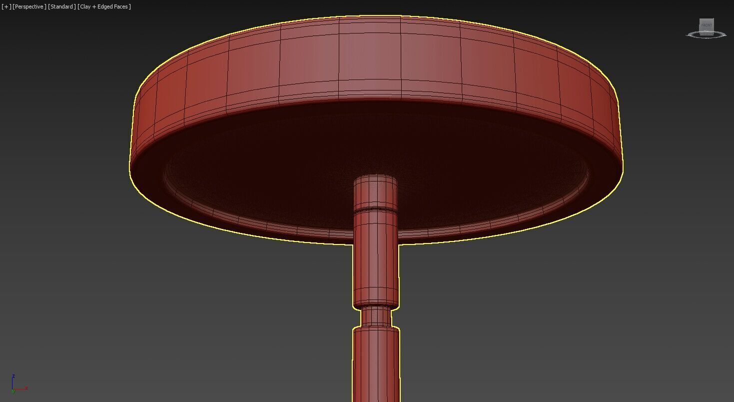 Rhodes Round Chandelier 6 Light 3D model_15