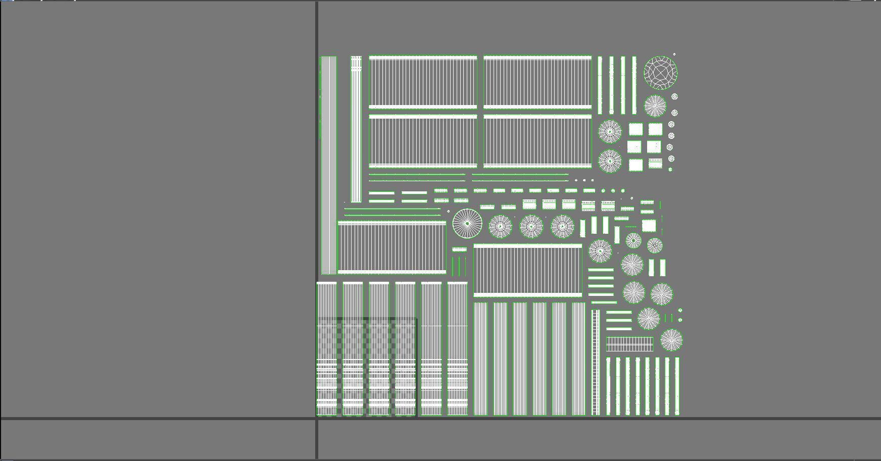 Rhodes Round Chandelier 6 Light 3D model_8