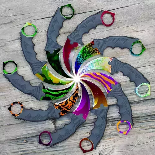 Karambit knife CS GO SKINS