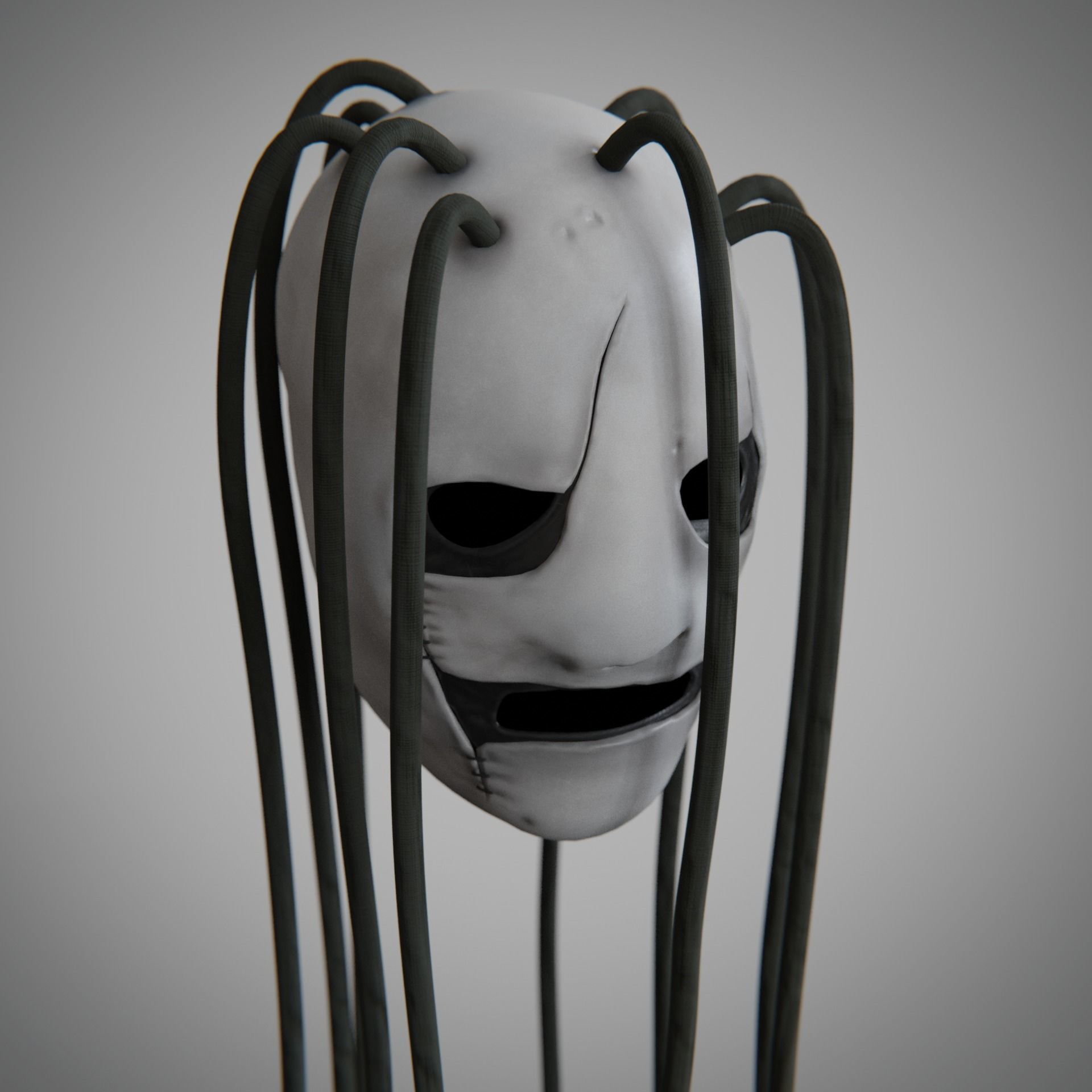 Corey Taylor Iowa Mask from Slipknot Free low-poly 3D model_1