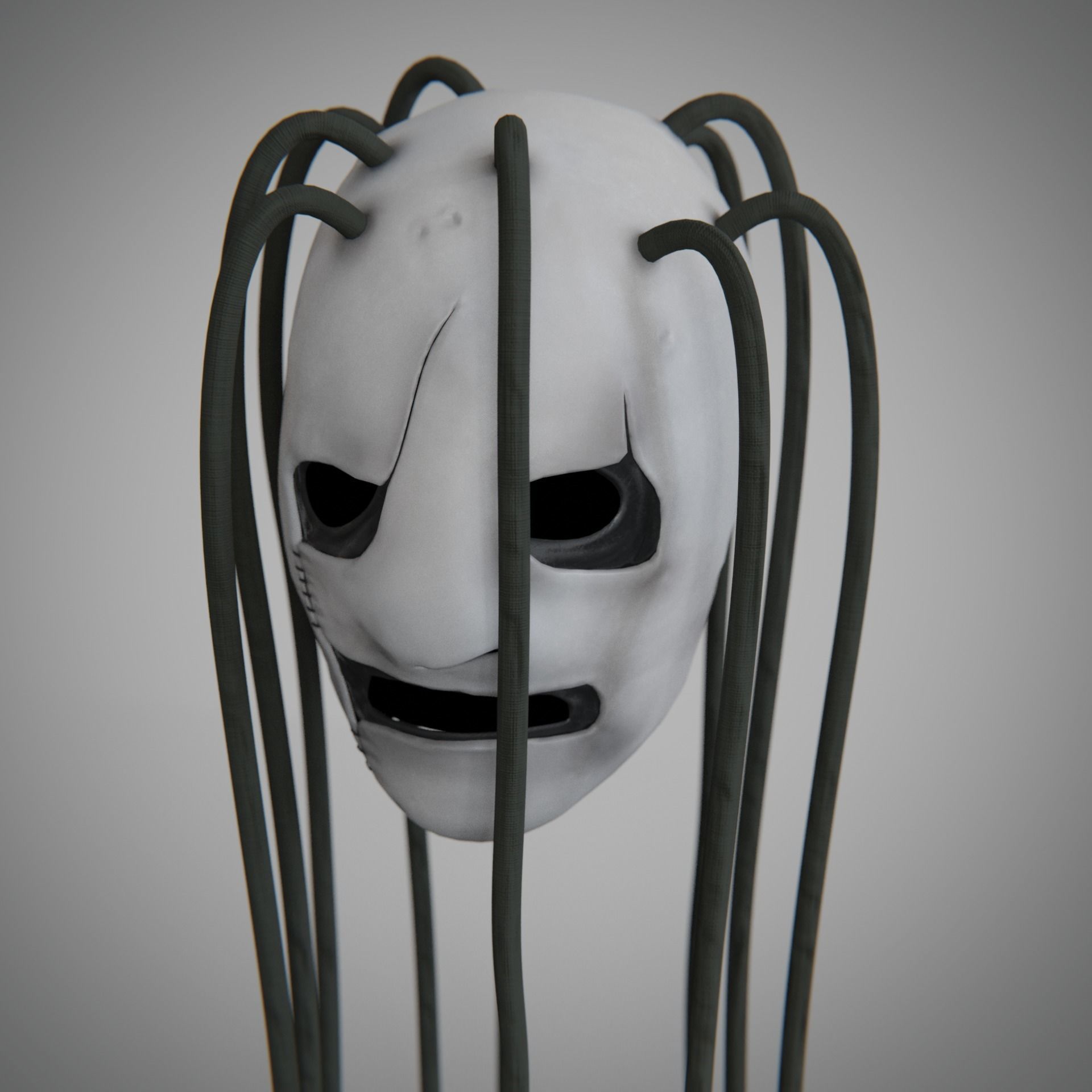 Corey Taylor Iowa Mask from Slipknot Free low-poly 3D model_2