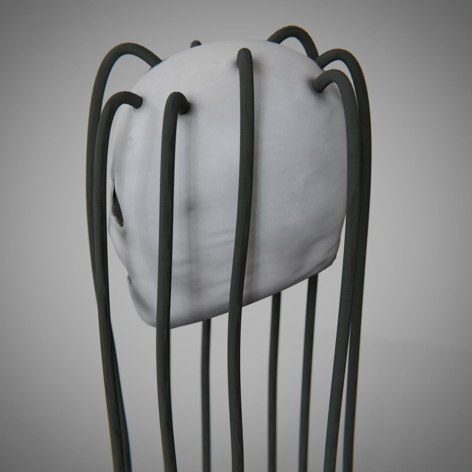 Corey Taylor Iowa Mask from Slipknot Free low-poly 3D model_3