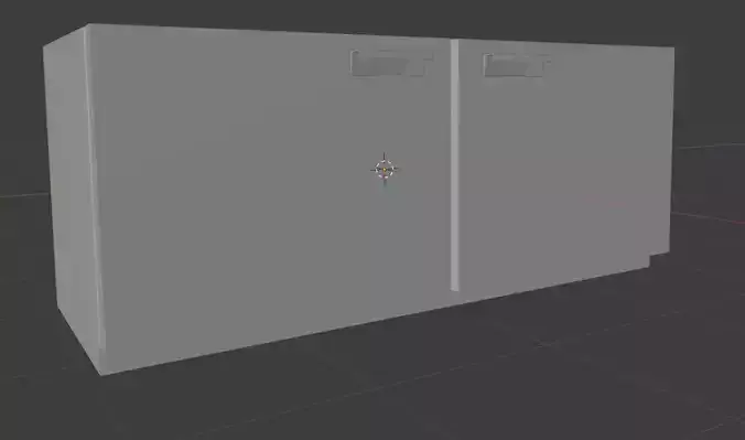 Under-cabinet commercial fridge