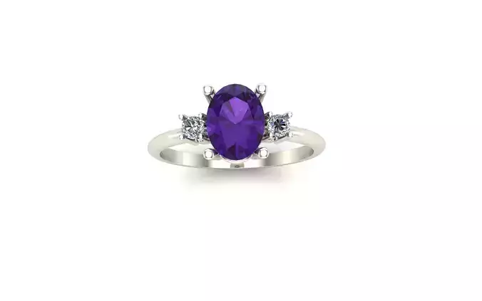 color stone ring