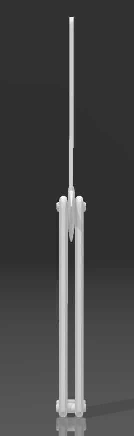 Yoru Stylish Butterfly Comb  3D print model_5