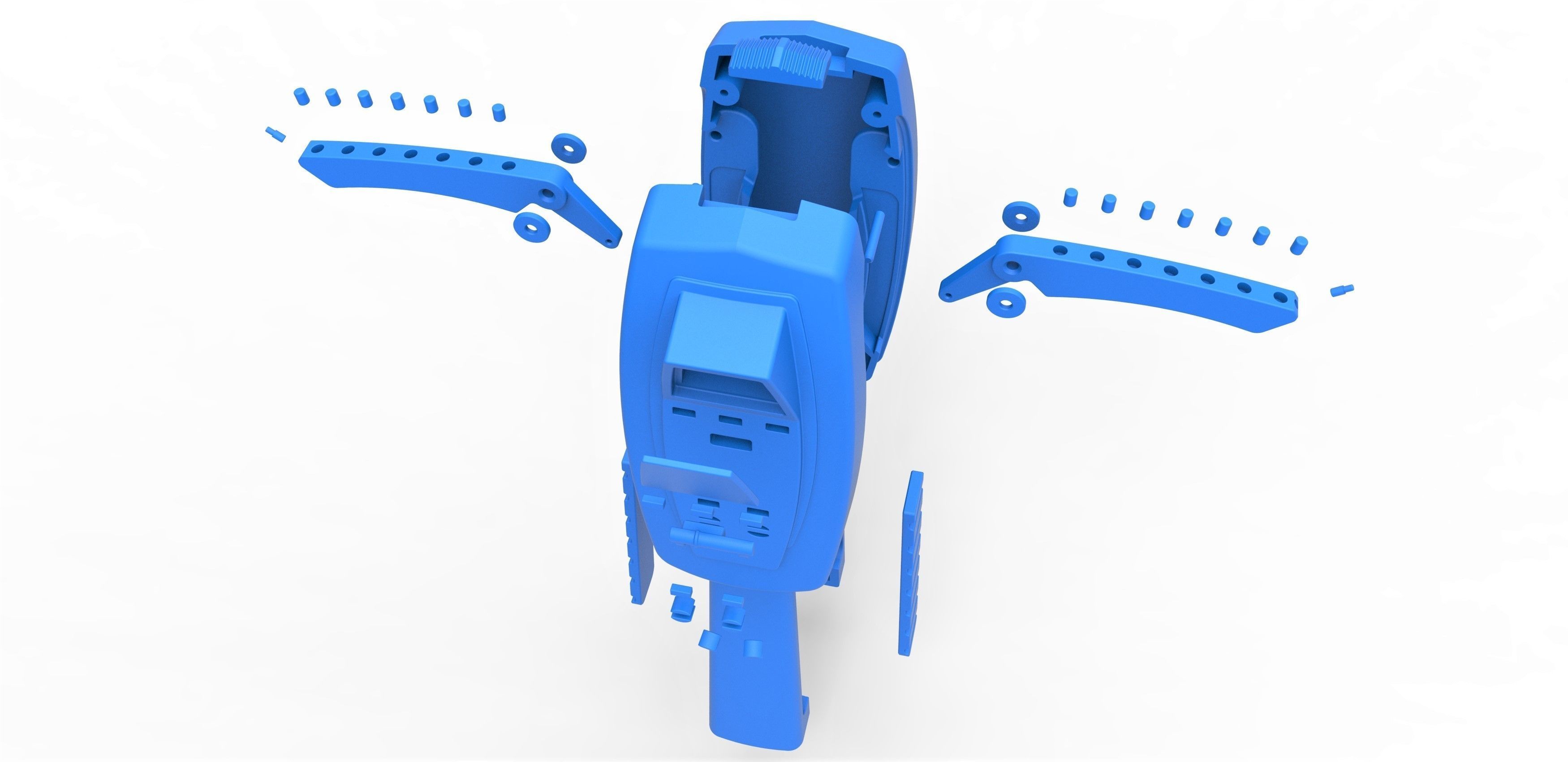 Psychokinetic Energy Meter and Taser from Ghostbusters Afterlife 3D print model_52