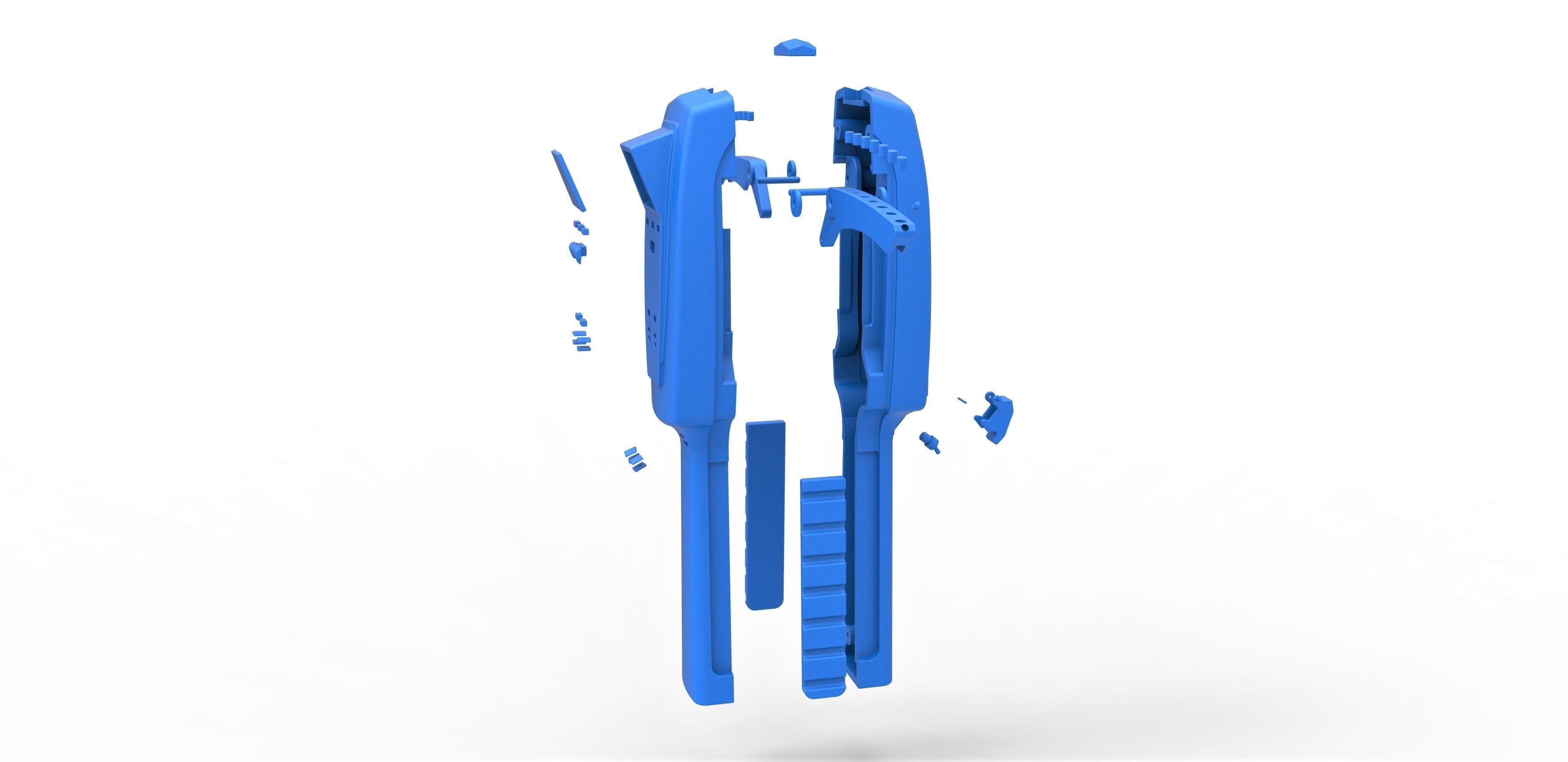 Psychokinetic Energy Meter and Taser from Ghostbusters Afterlife 3D print model_48
