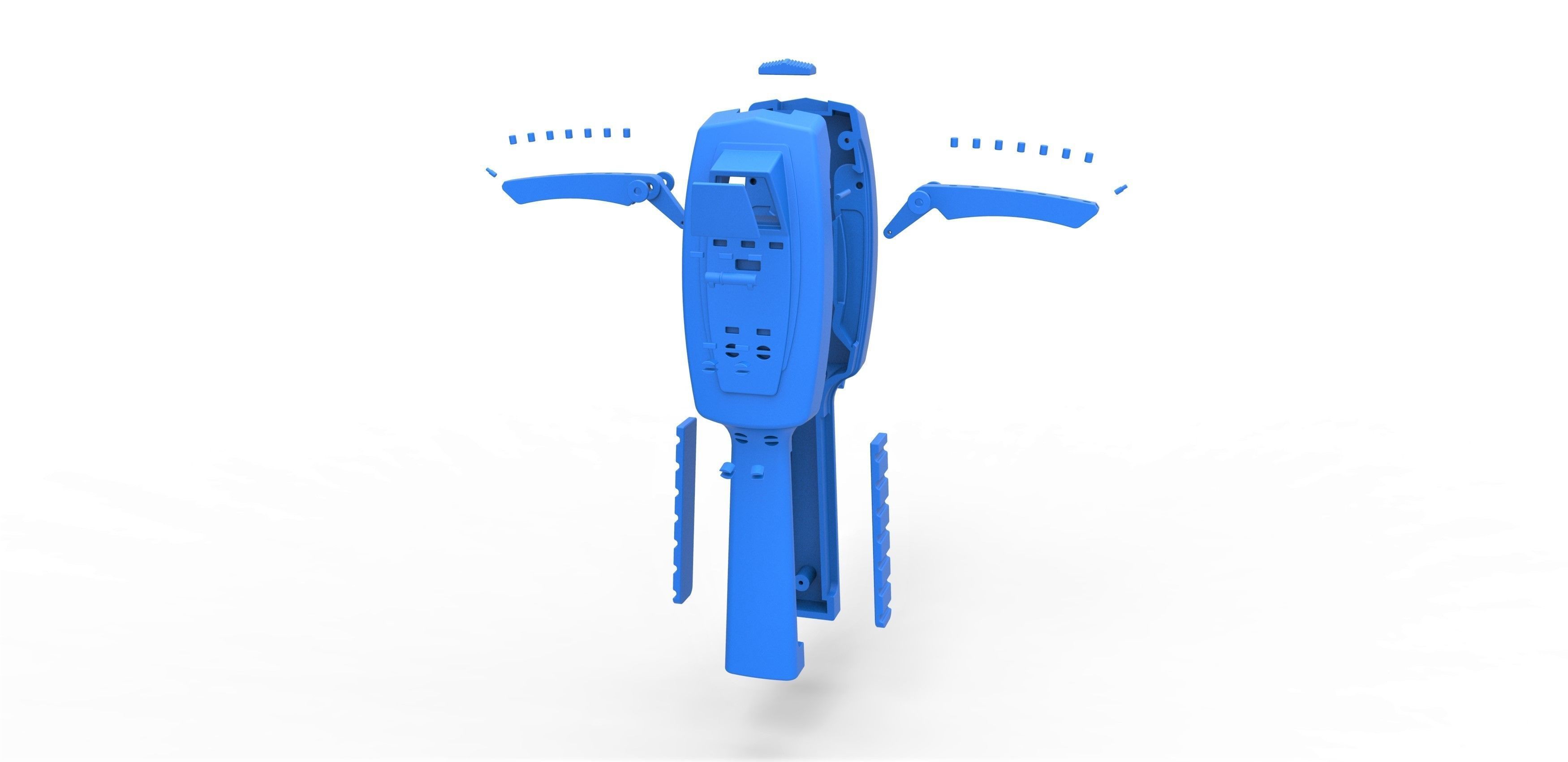 Psychokinetic Energy Meter and Taser from Ghostbusters Afterlife 3D print model_46
