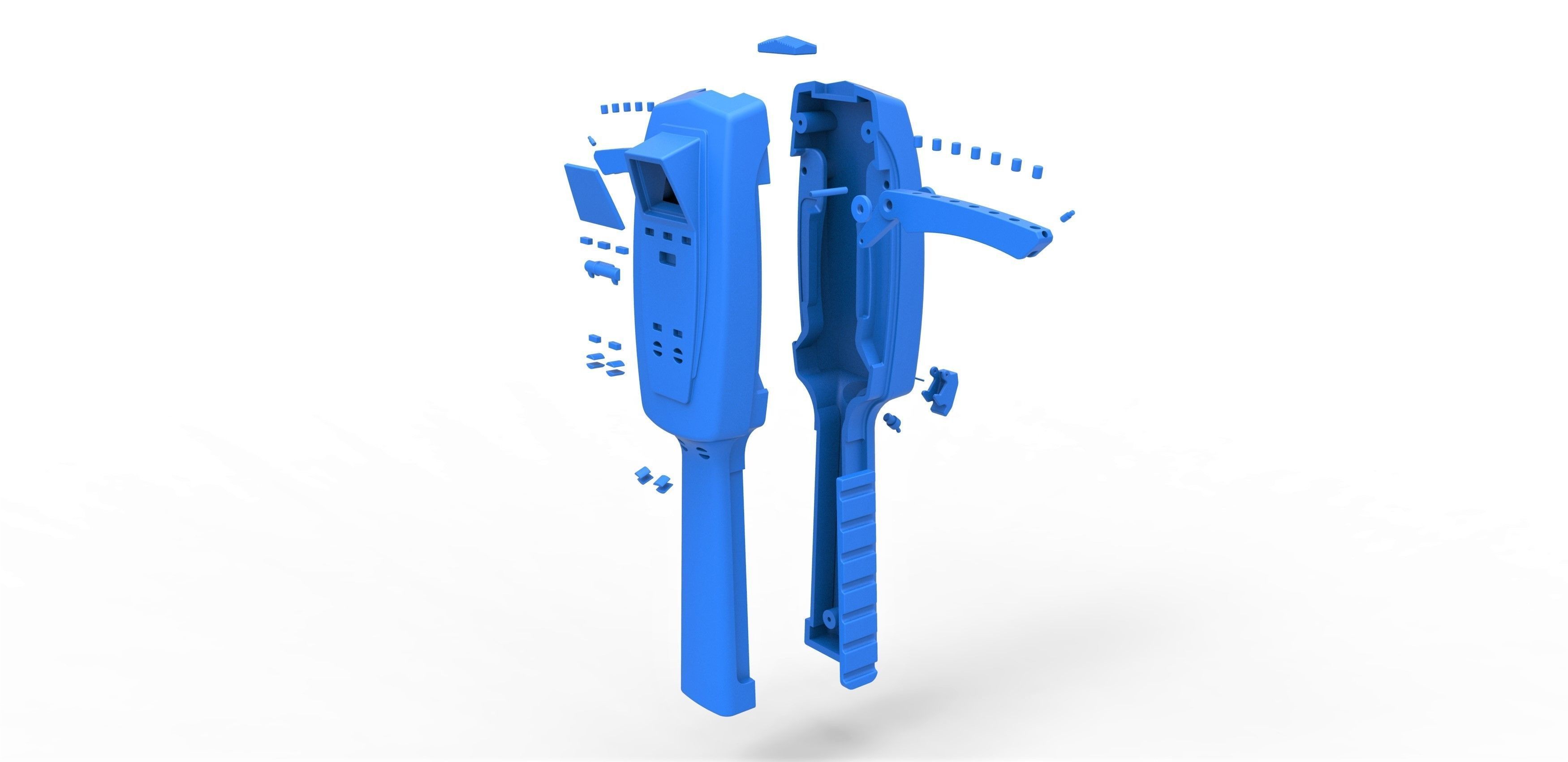 Psychokinetic Energy Meter and Taser from Ghostbusters Afterlife 3D print model_47