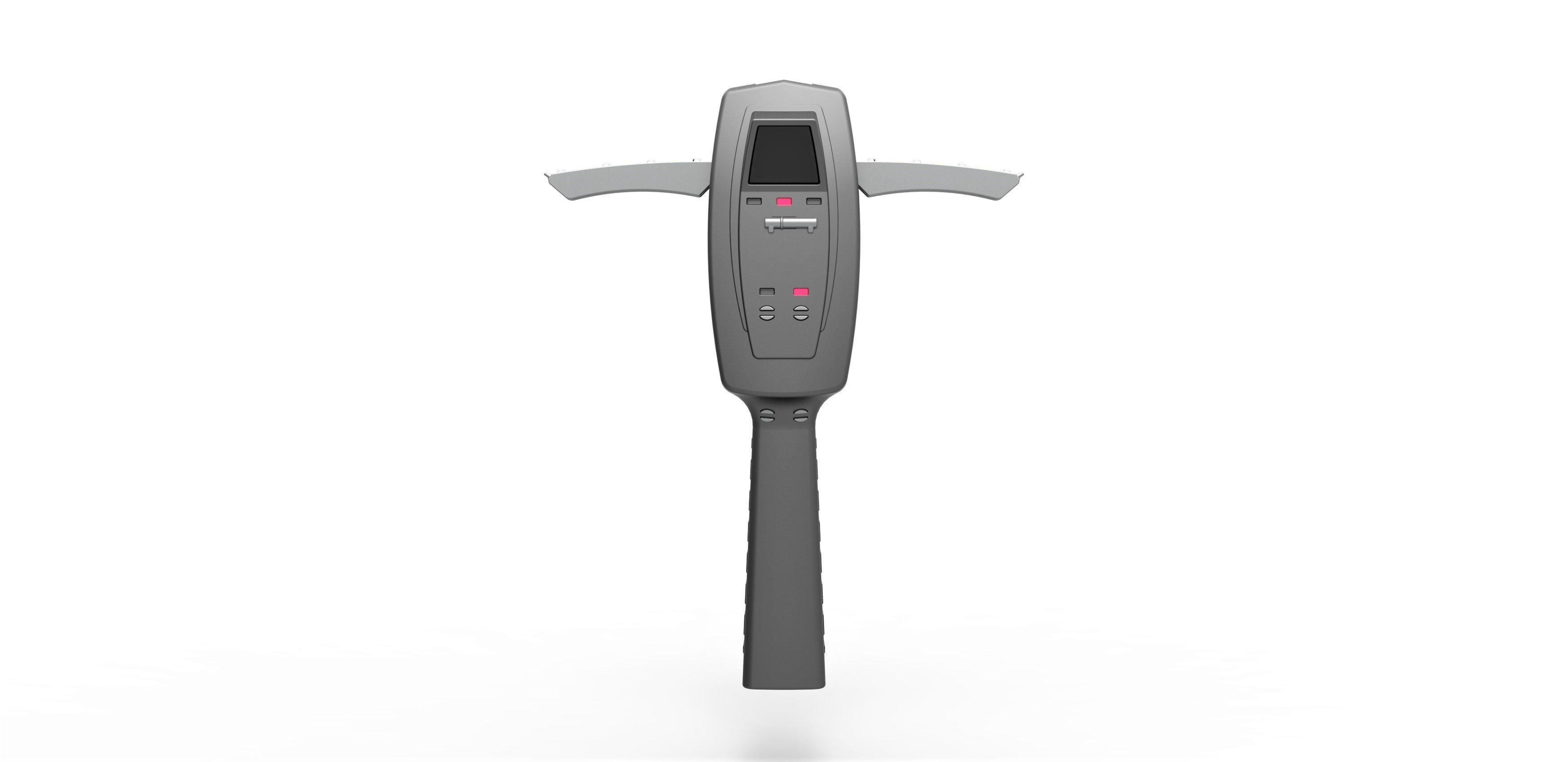 Psychokinetic Energy Meter and Taser from Ghostbusters Afterlife 3D print model_2