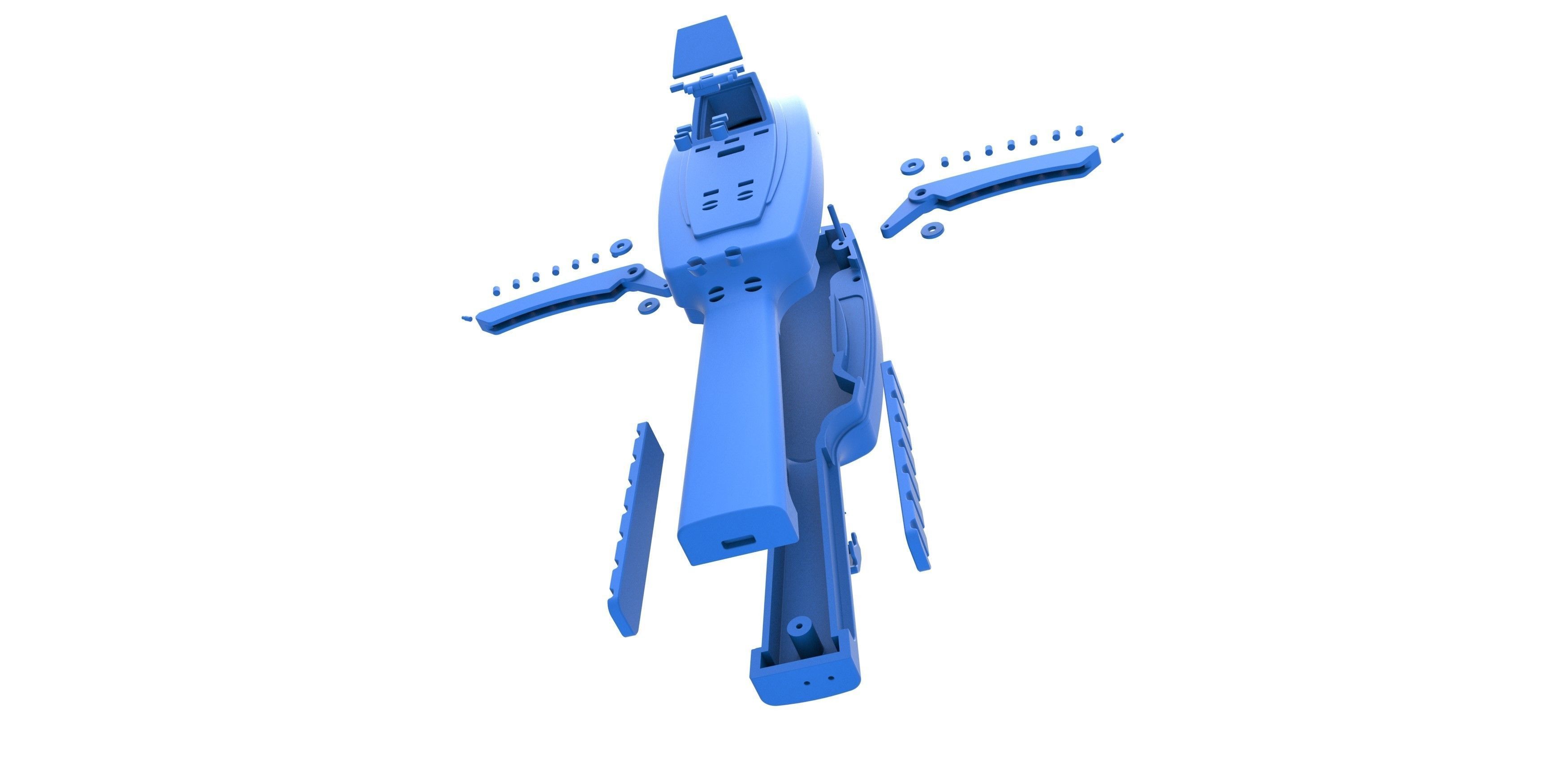 Psychokinetic Energy Meter and Taser from Ghostbusters Afterlife 3D print model_54