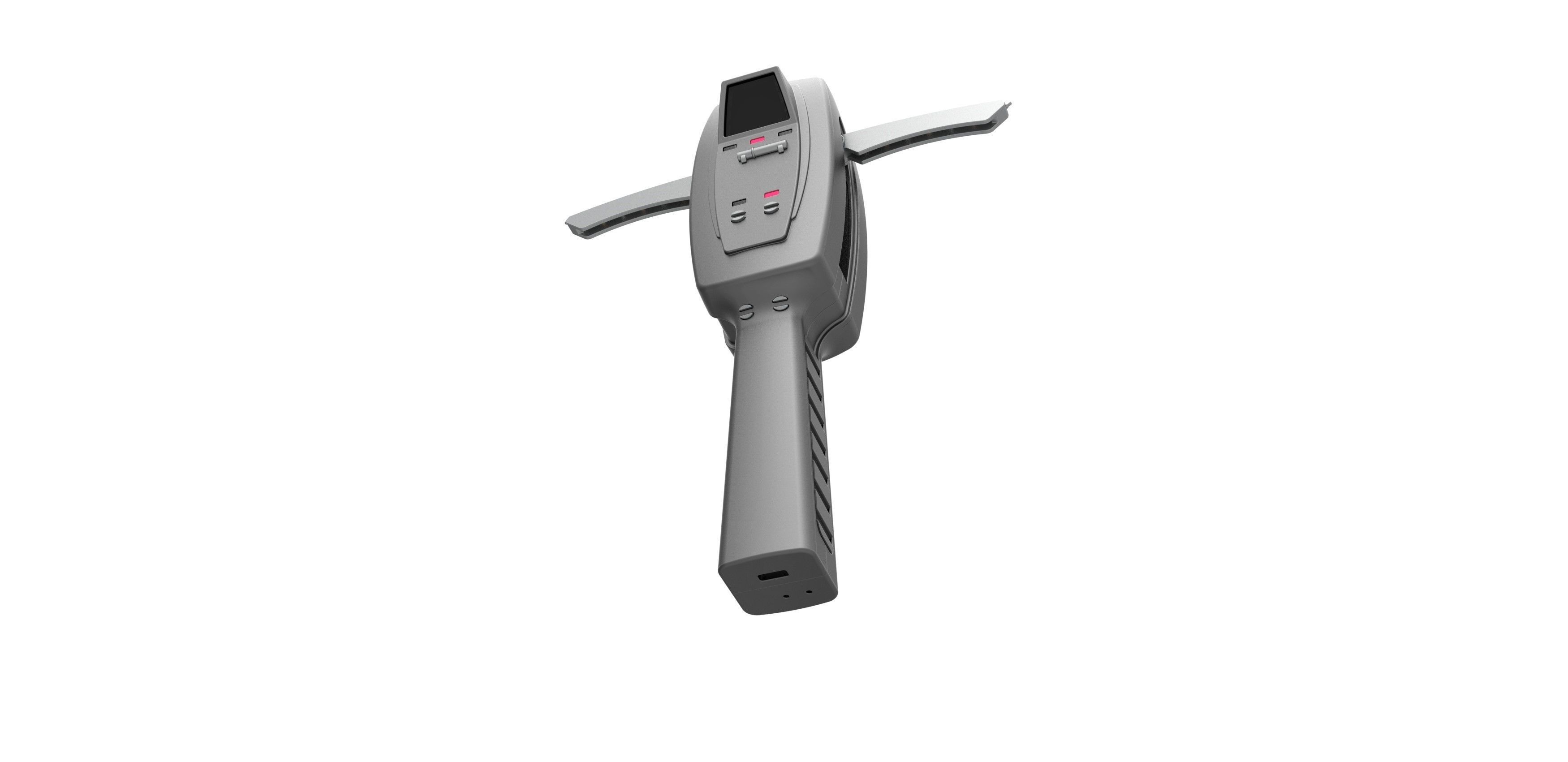 Psychokinetic Energy Meter and Taser from Ghostbusters Afterlife 3D print model_7