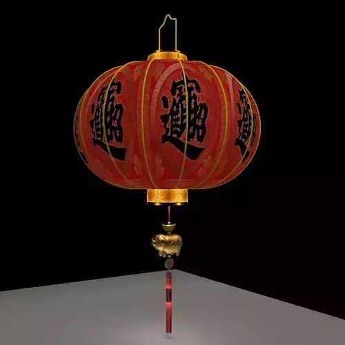 Chinese red lantern 