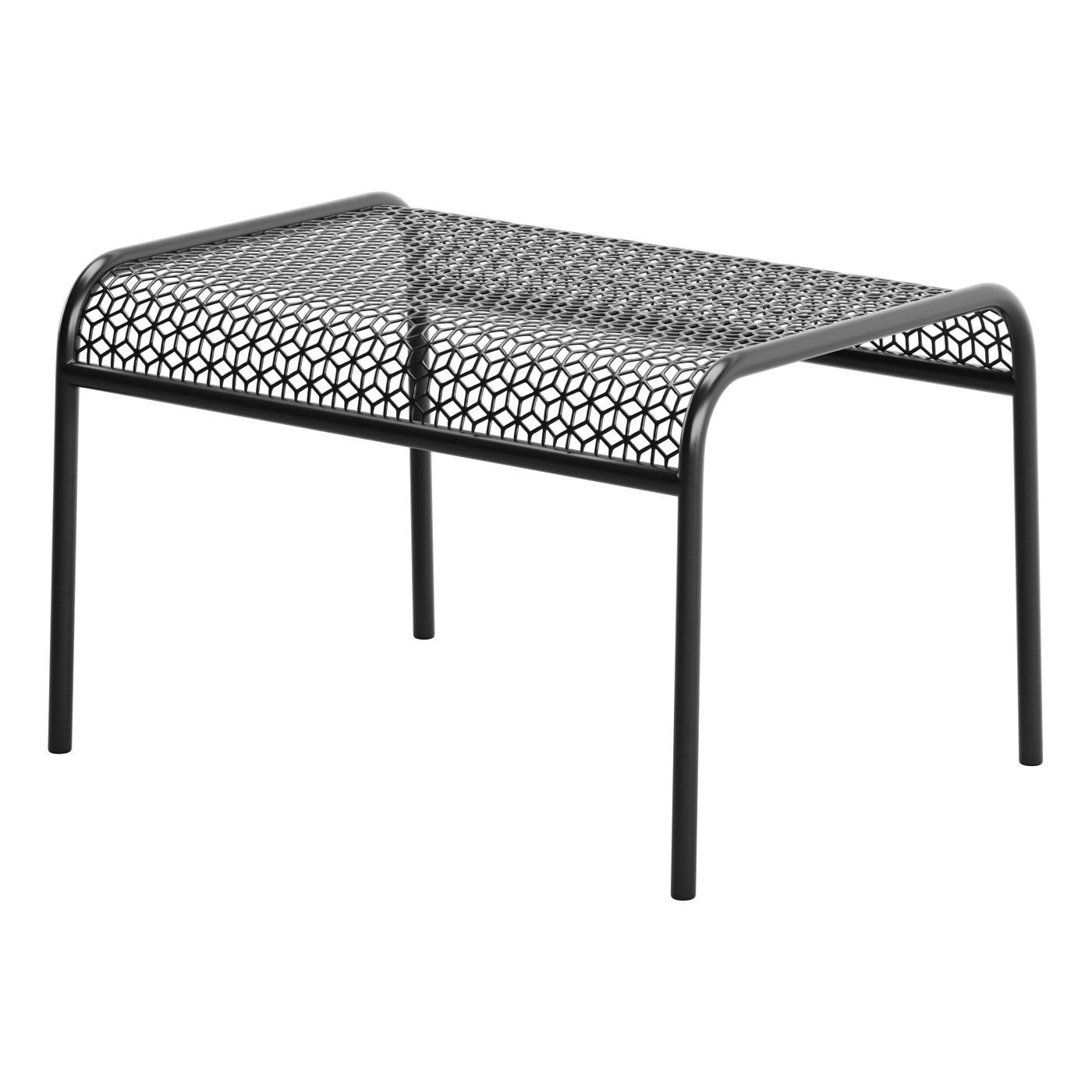 Hot Mesh ottoman by blu dot 3D model_2