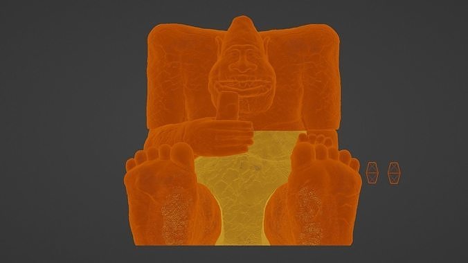 ROCK BITER THE NEVERENDING STORY 3D print model