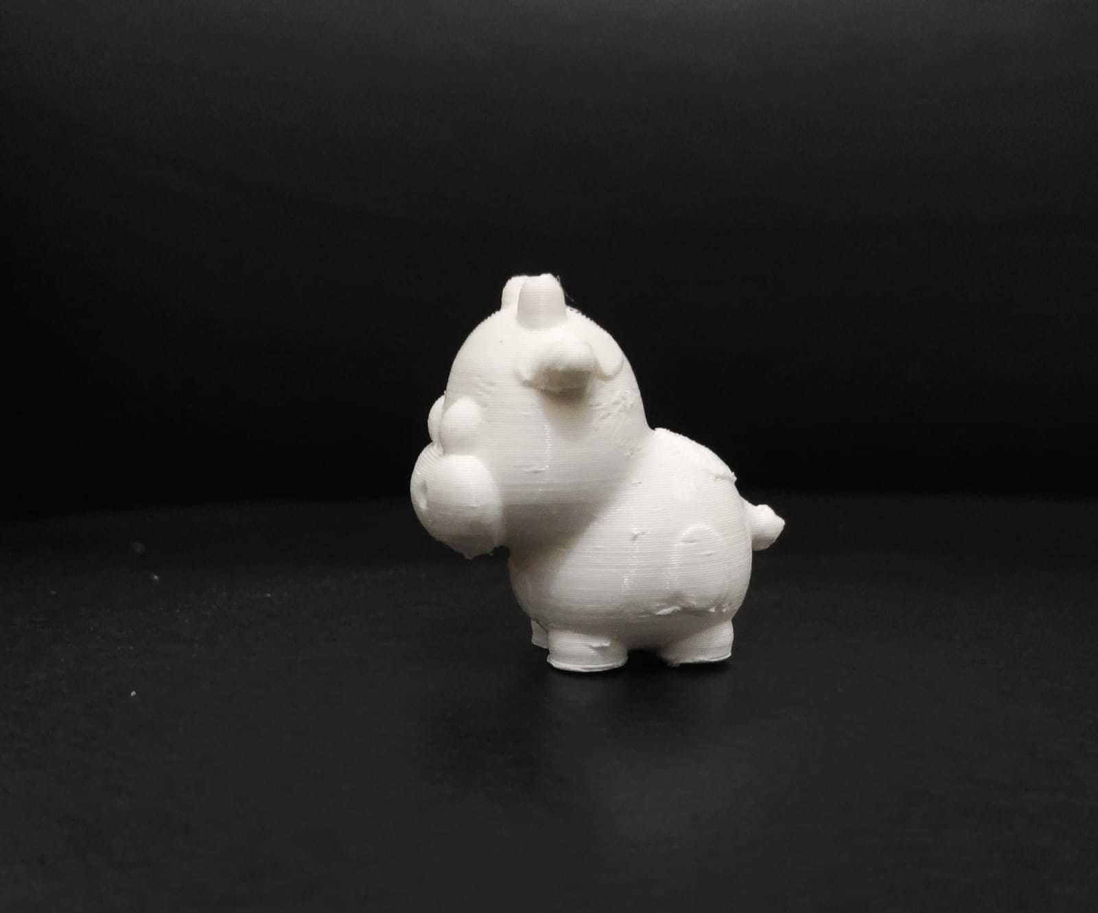 Cute Little Cow 3D print model_4