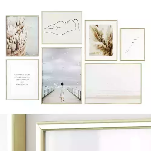Ocean touch poster set