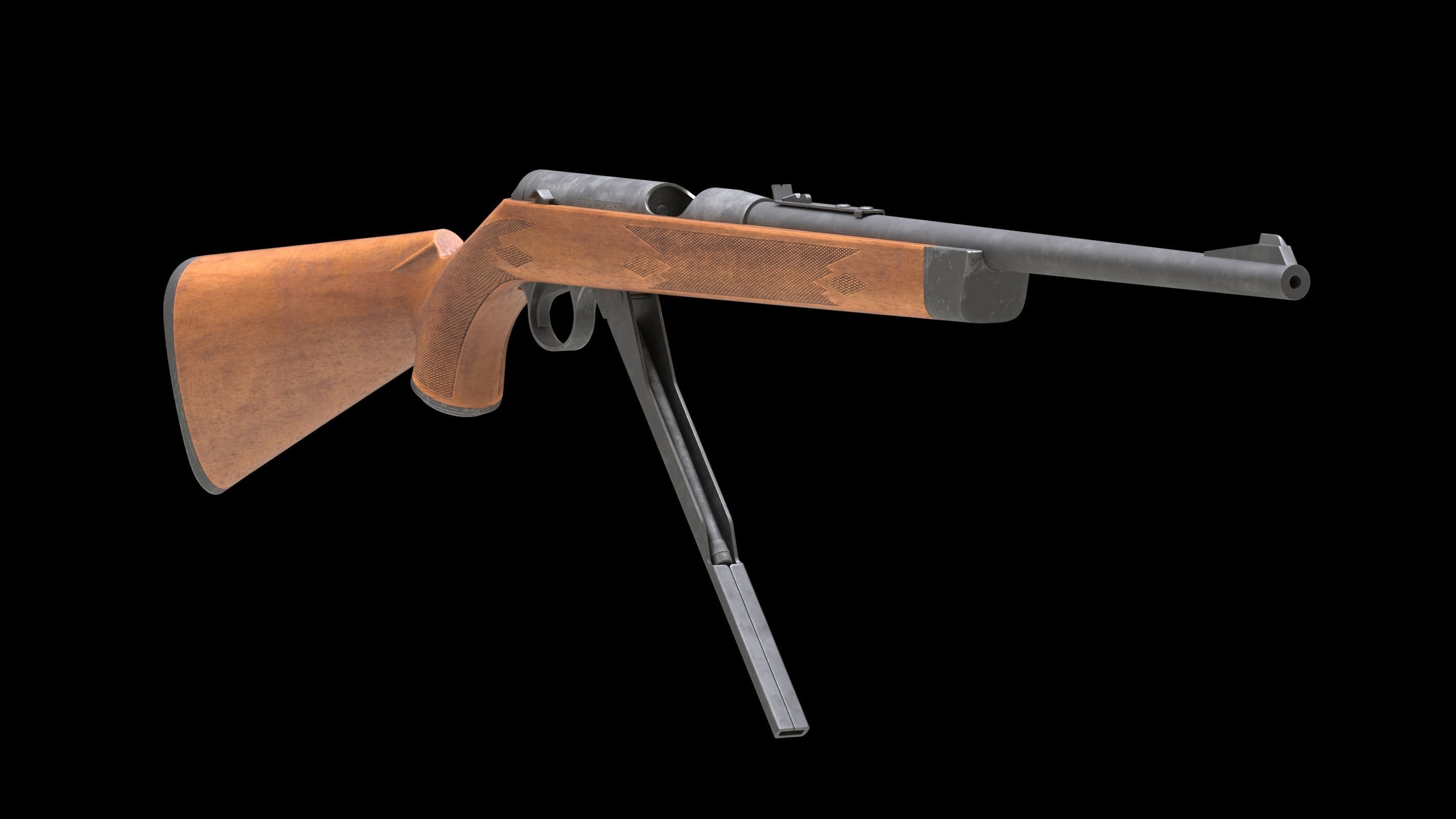 Daisy VL Low Poly Low-poly 3D model_4