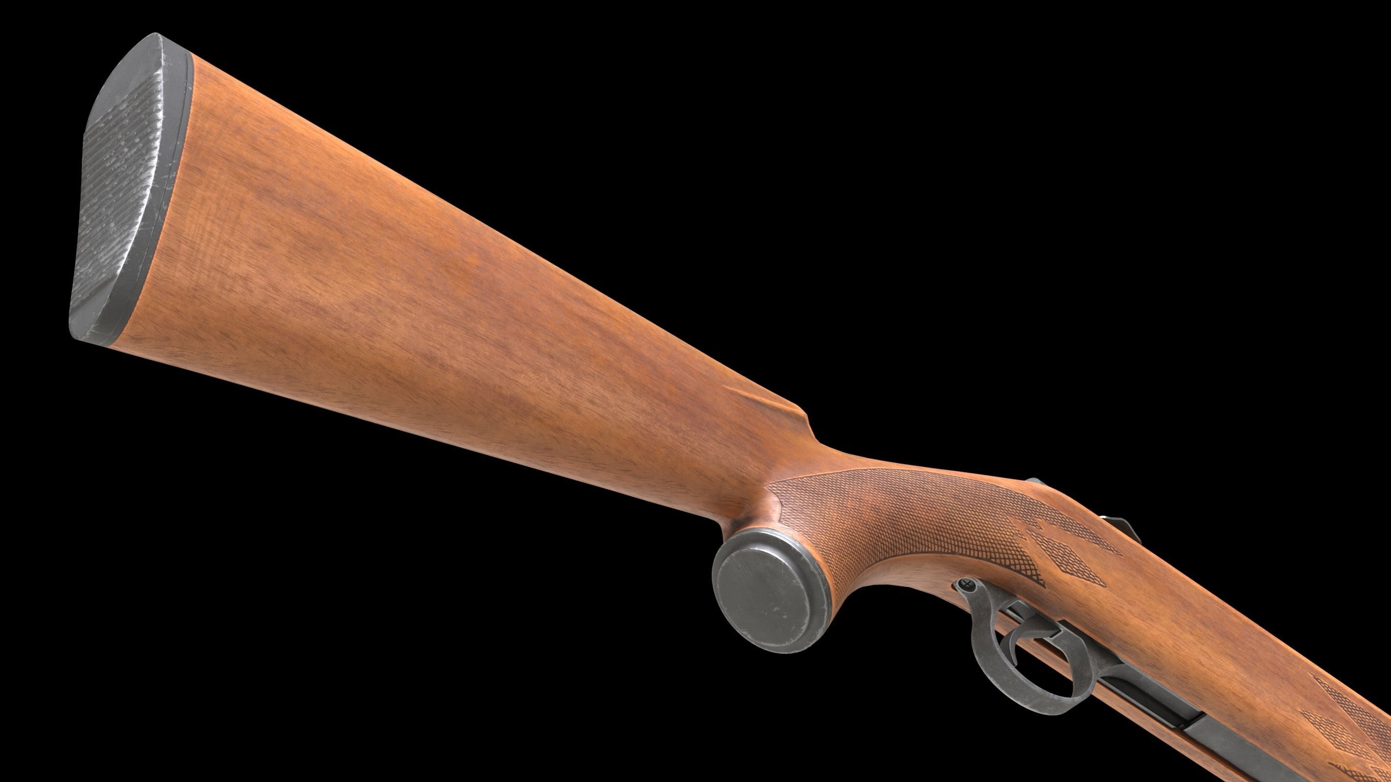 Daisy VL Low Poly Low-poly 3D model_11