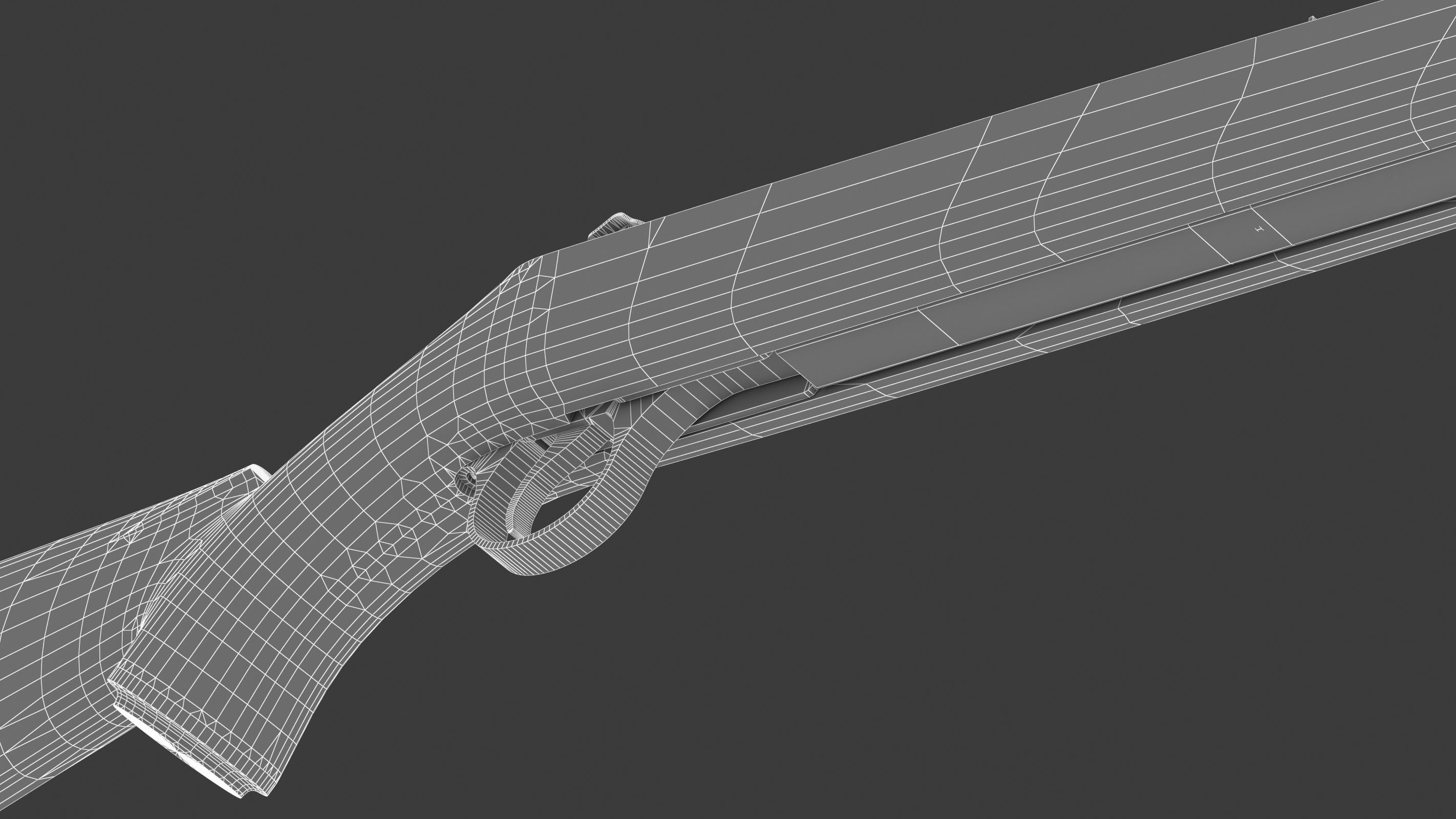 Daisy VL Low Poly Low-poly 3D model_28