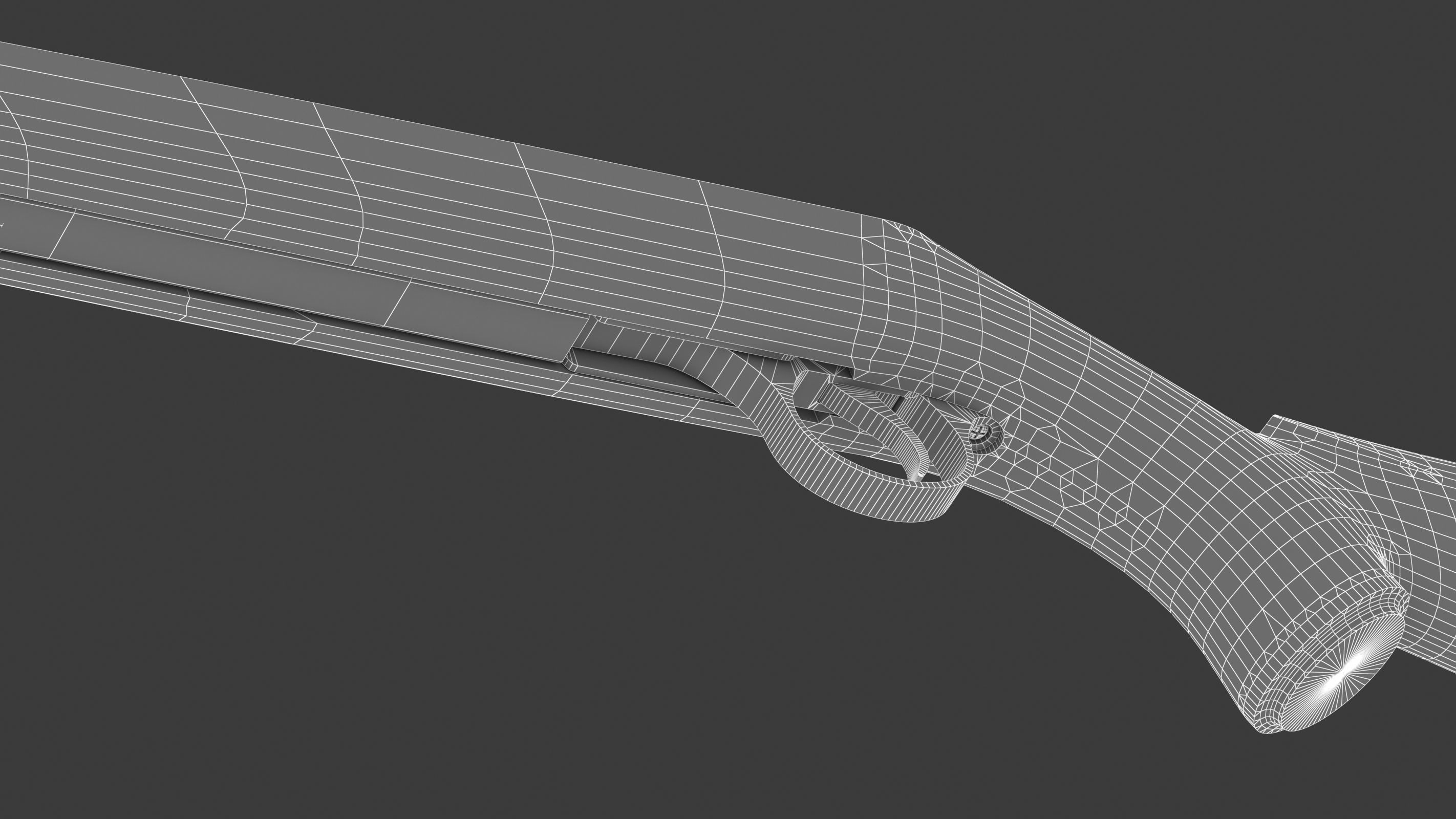 Daisy VL Low Poly Low-poly 3D model_29