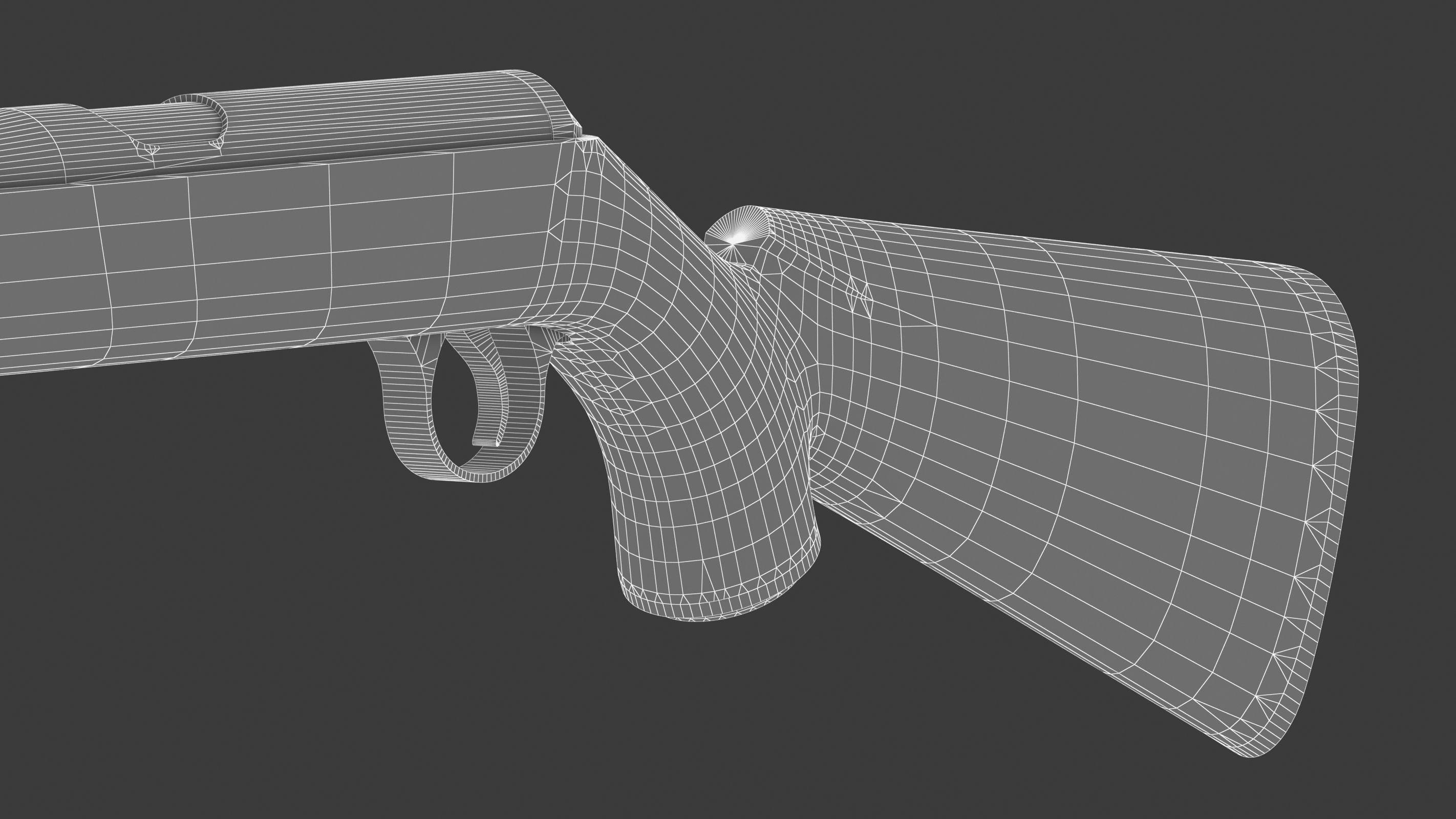 Daisy VL Low Poly Low-poly 3D model_23