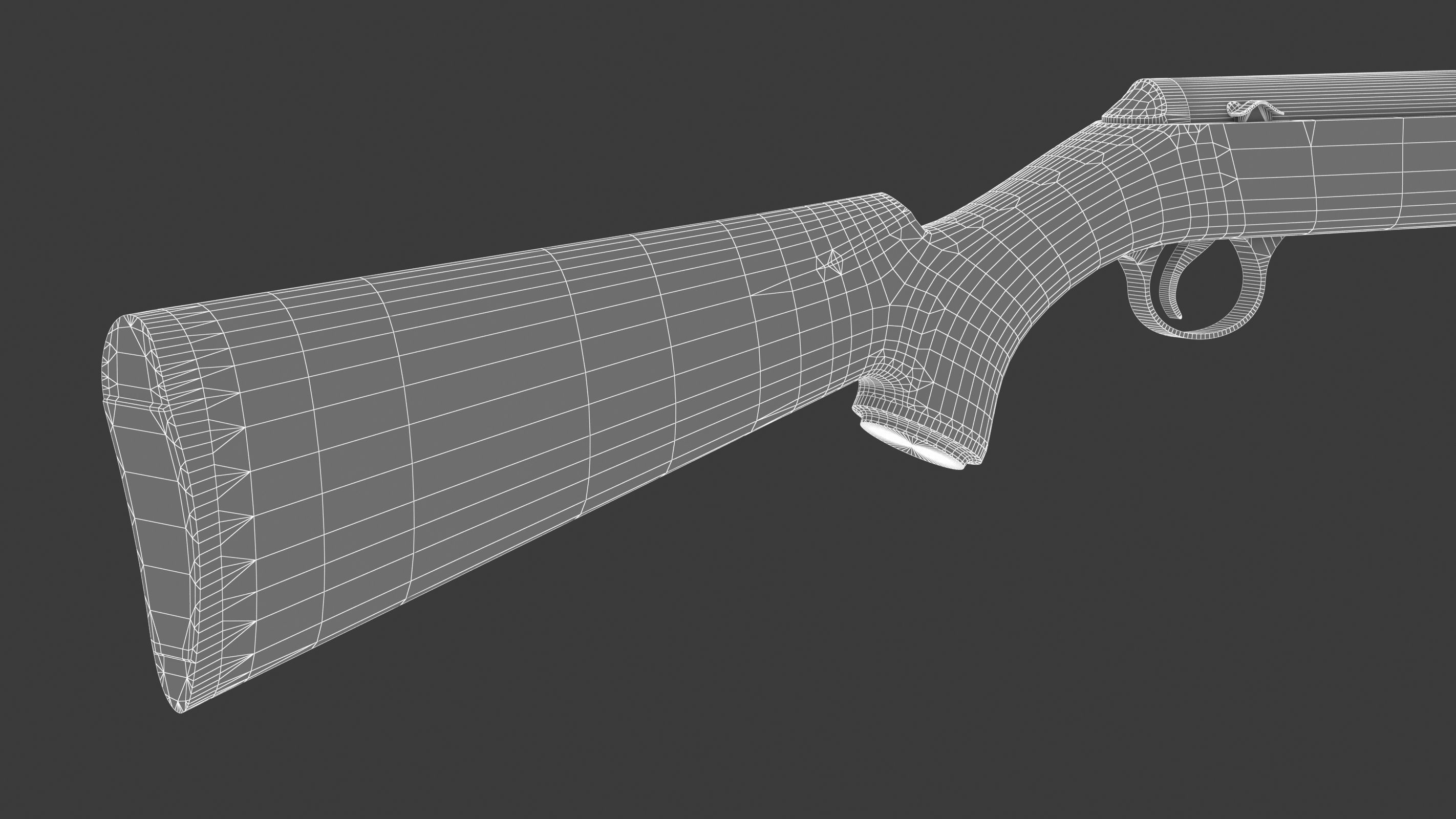 Daisy VL Low Poly Low-poly 3D model_20