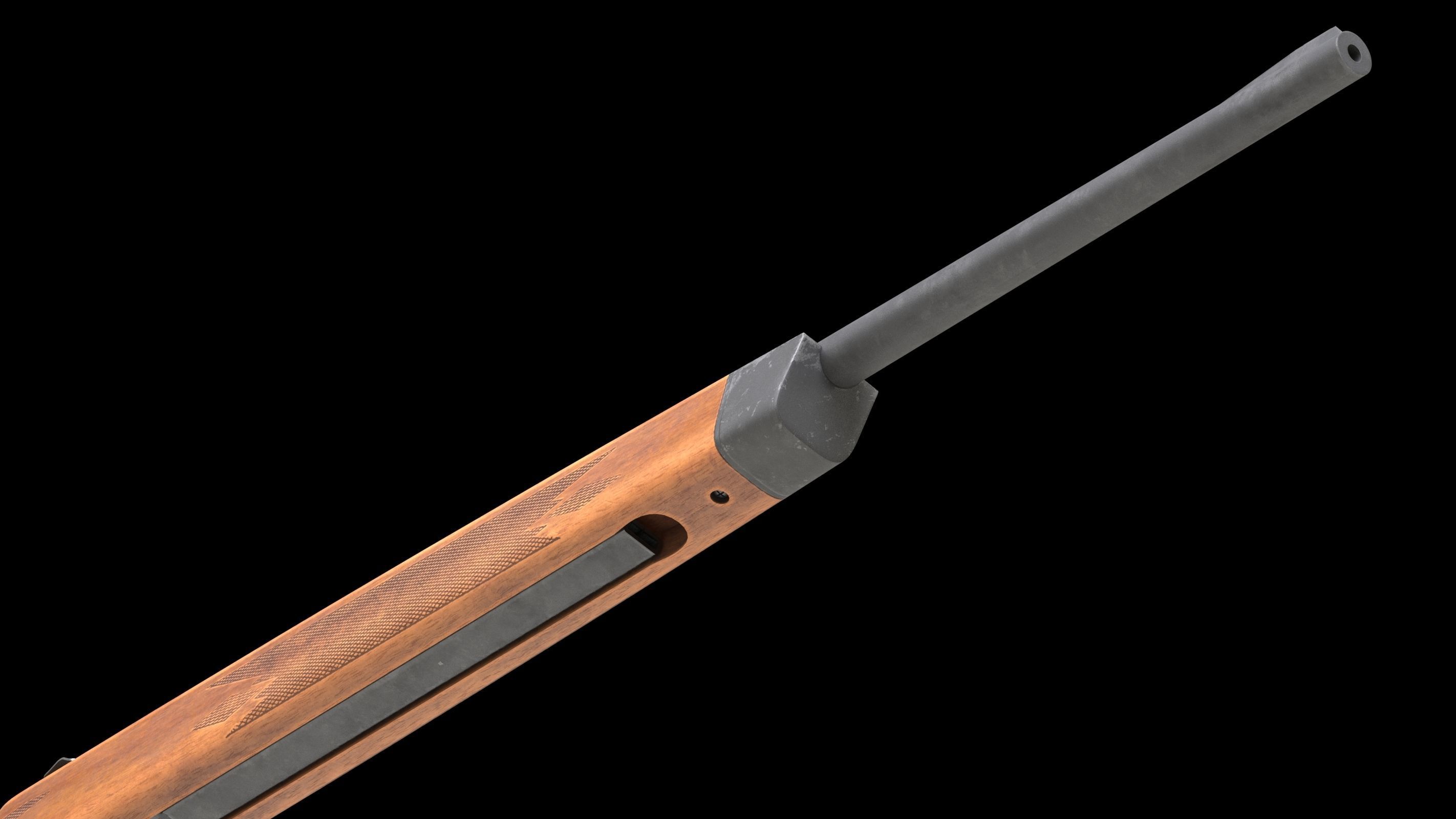 Daisy VL Low Poly Low-poly 3D model_12