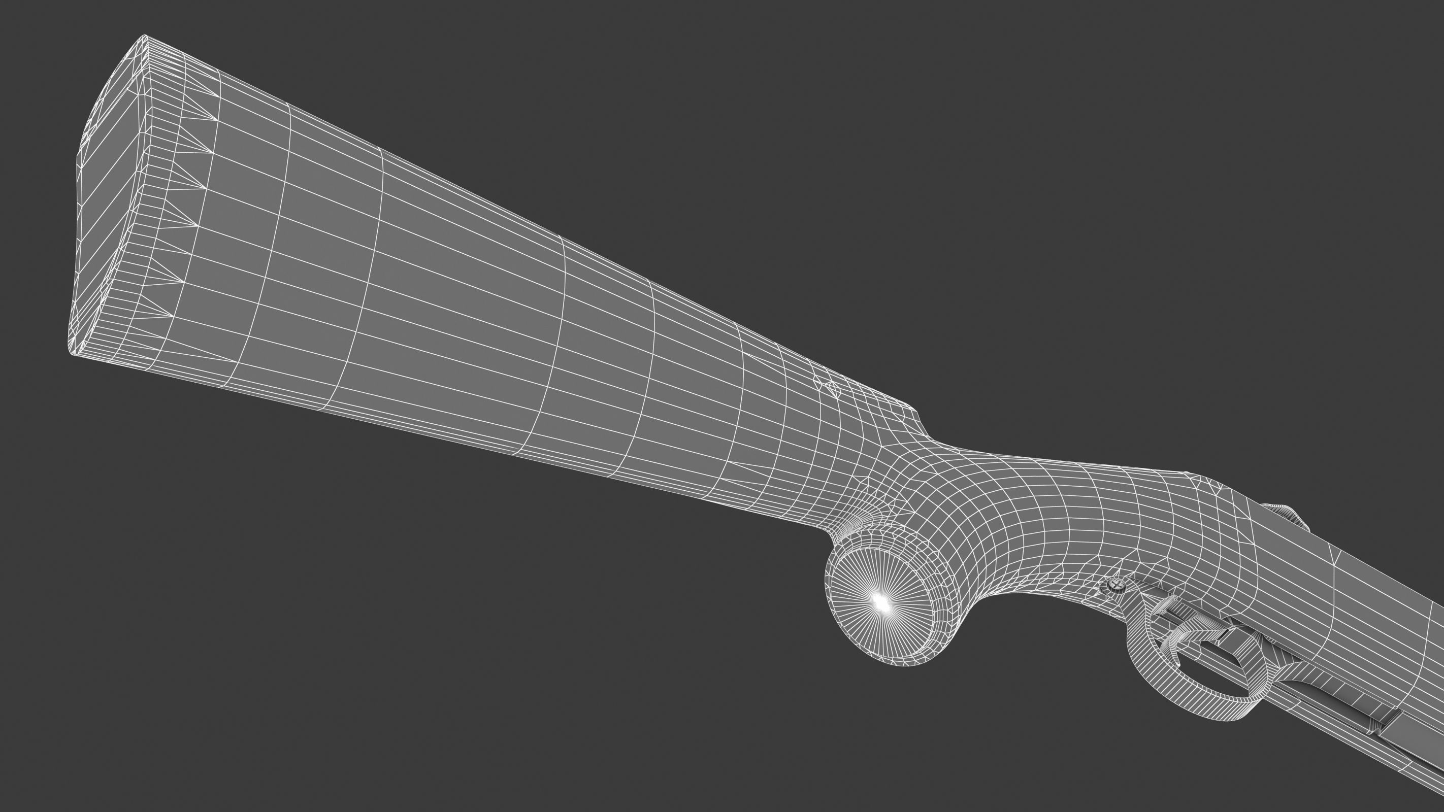 Daisy VL Low Poly Low-poly 3D model_26