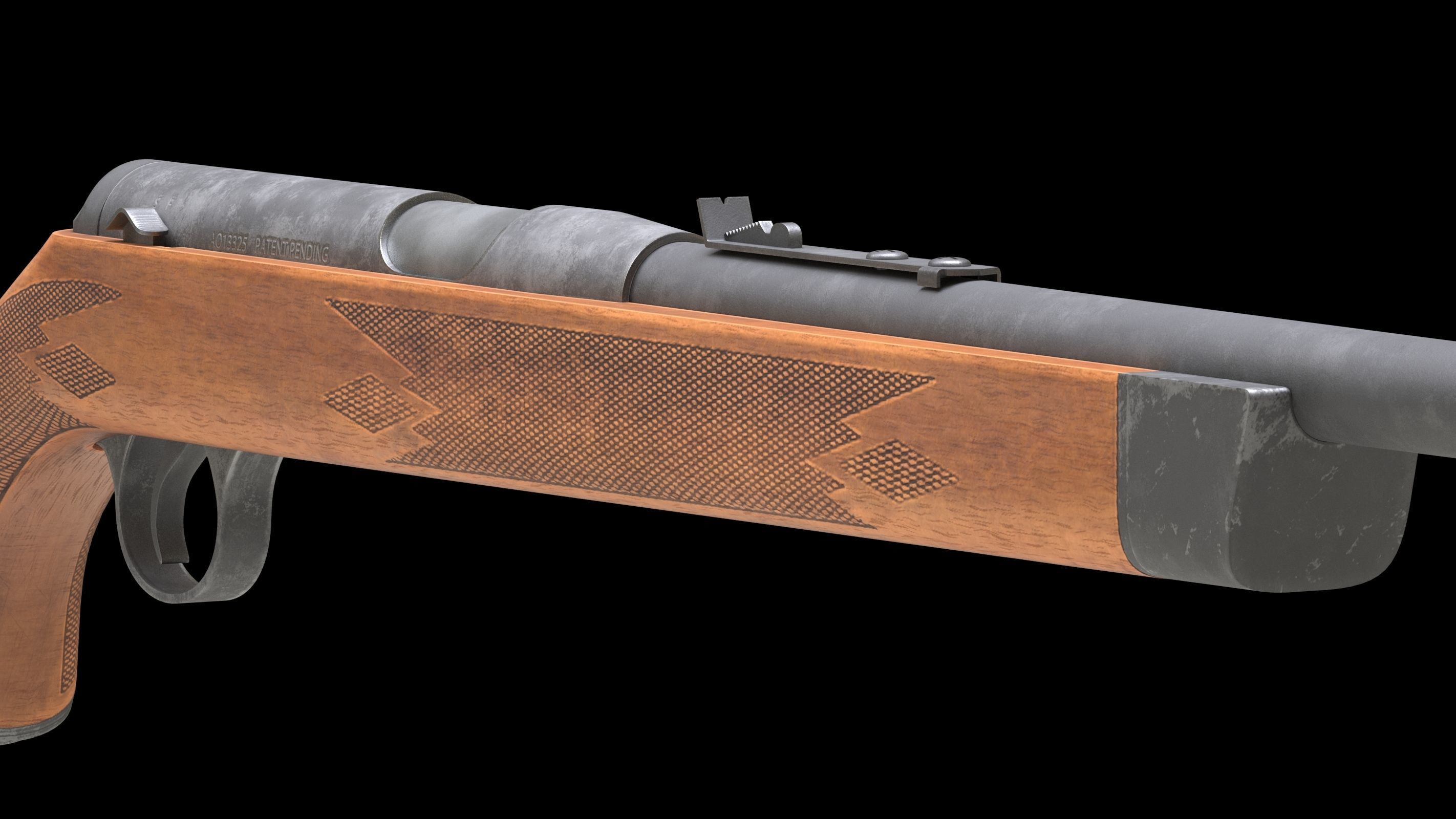 Daisy VL Low Poly Low-poly 3D model_9