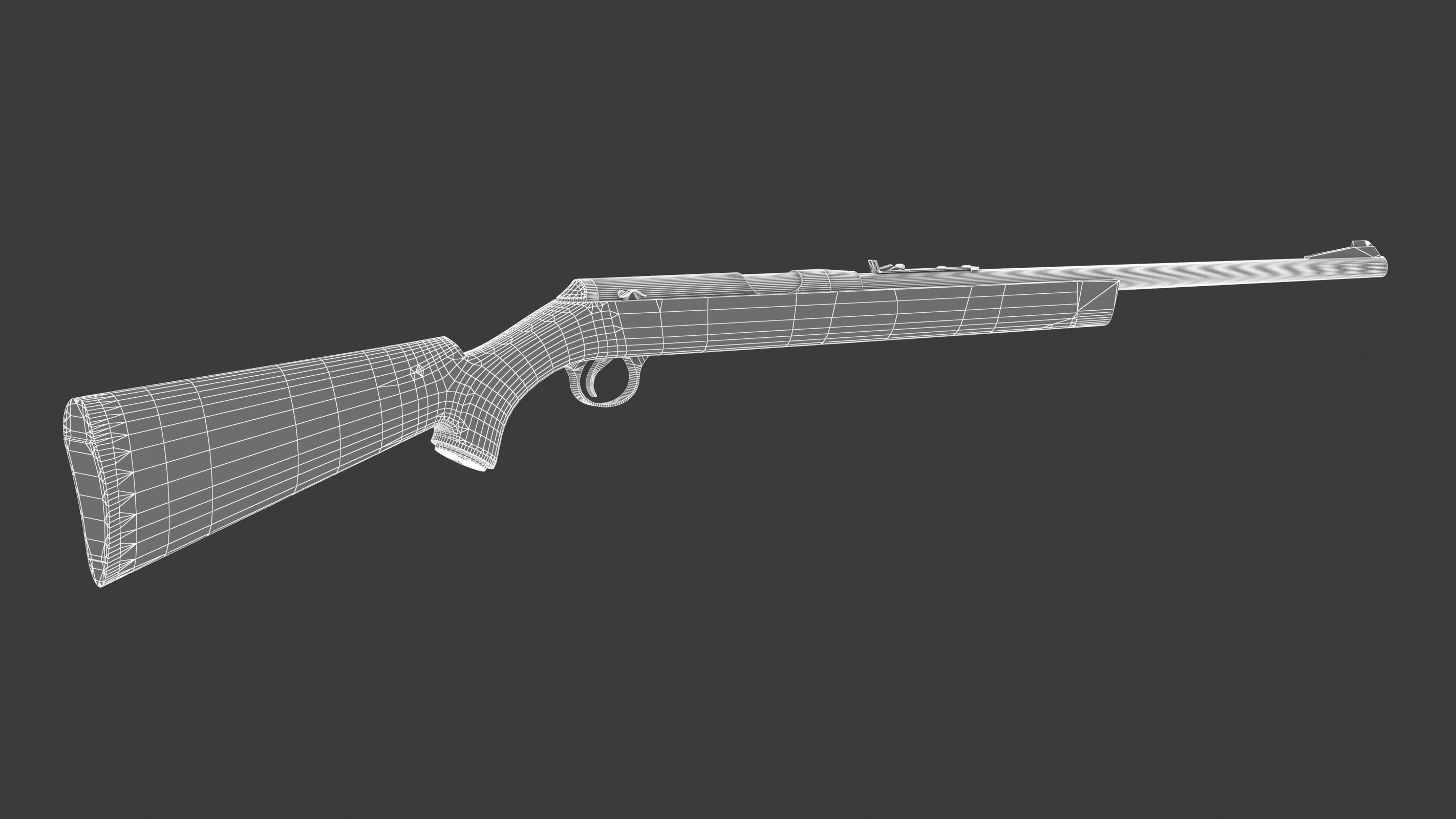 Daisy VL Low Poly Low-poly 3D model_15