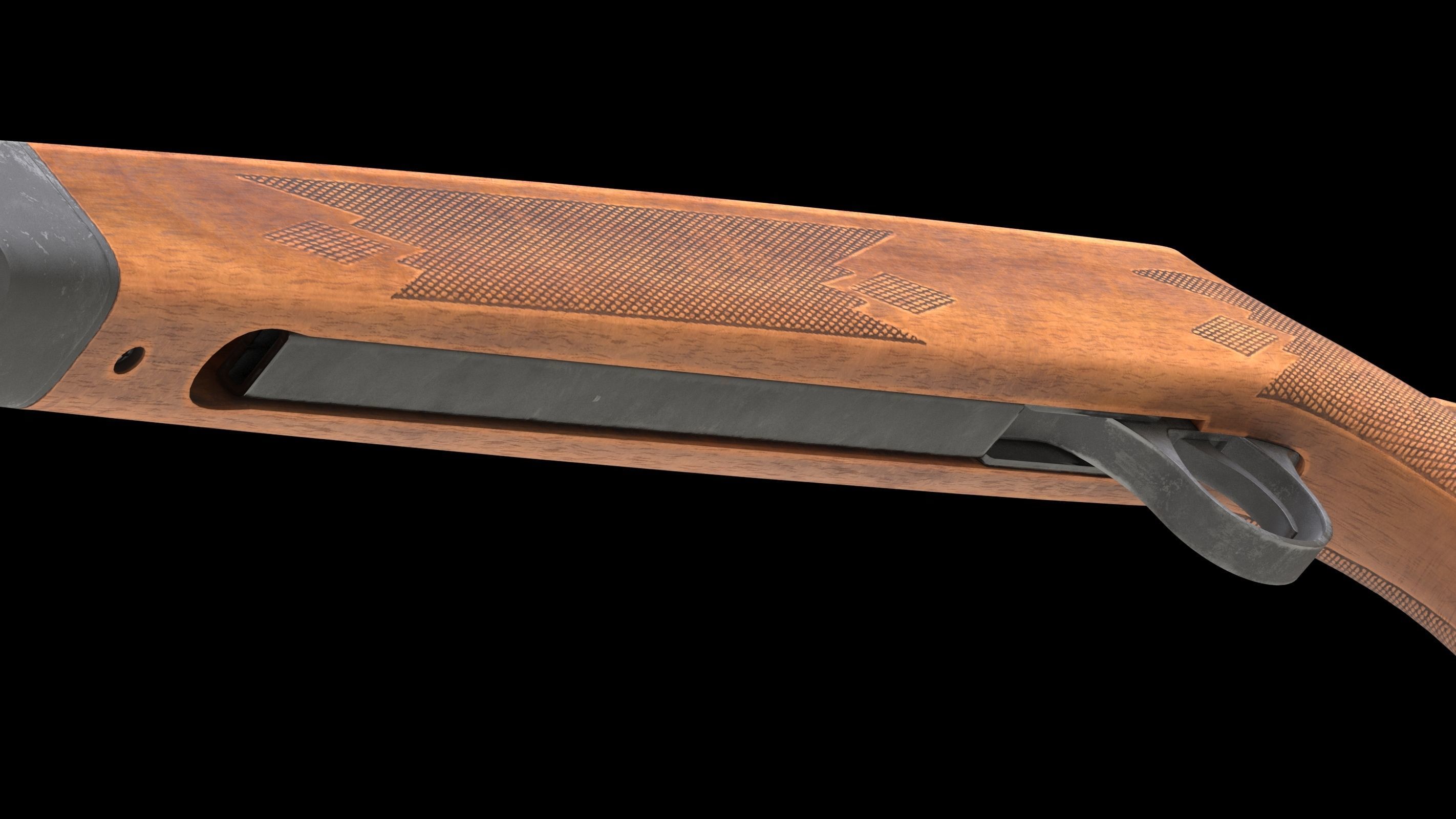 Daisy VL Low Poly Low-poly 3D model_14