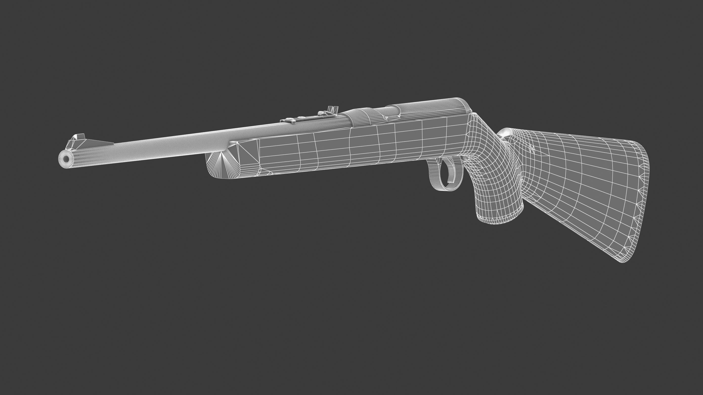 Daisy VL Low Poly Low-poly 3D model_18