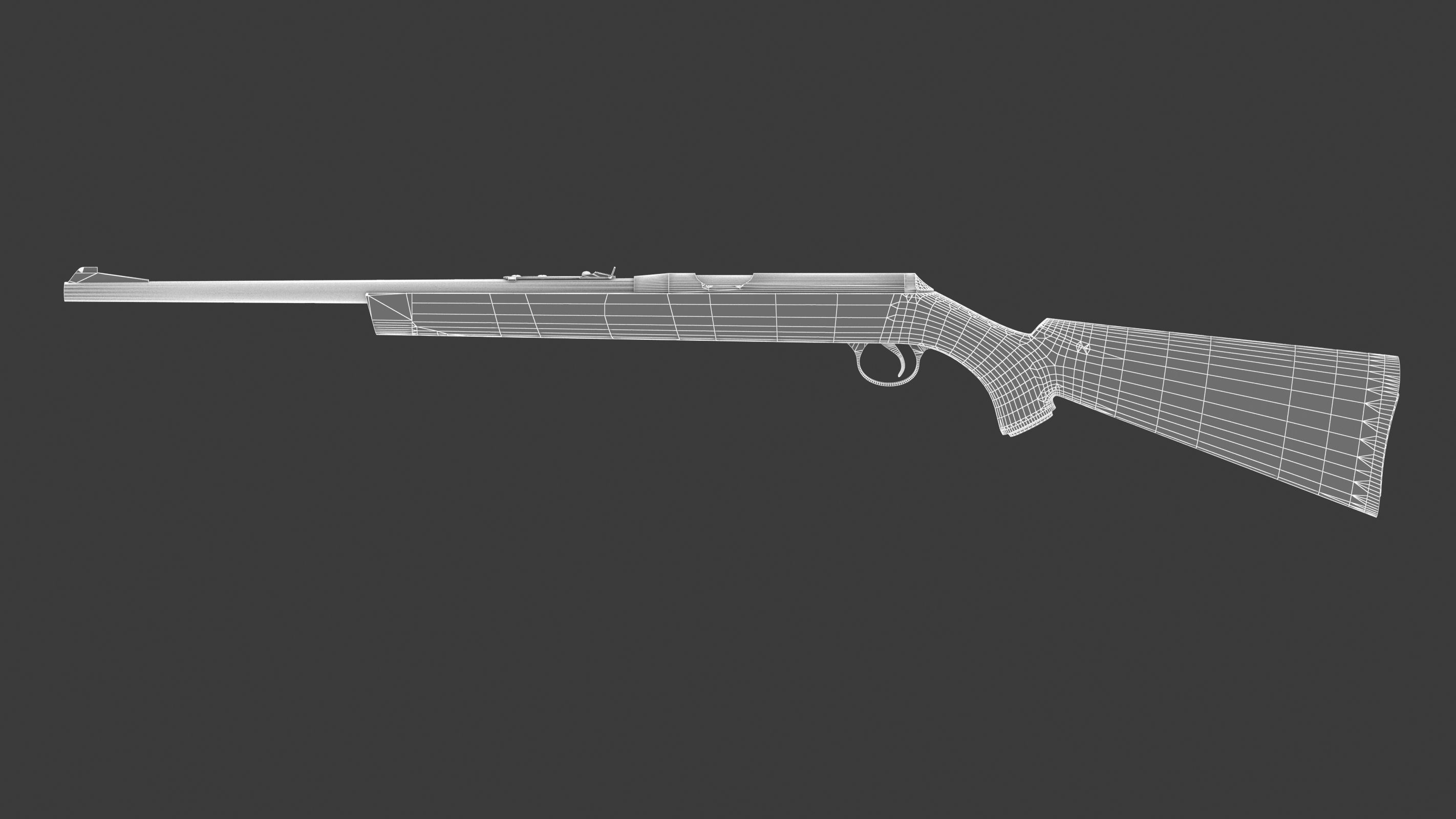 Daisy VL Low Poly Low-poly 3D model_17