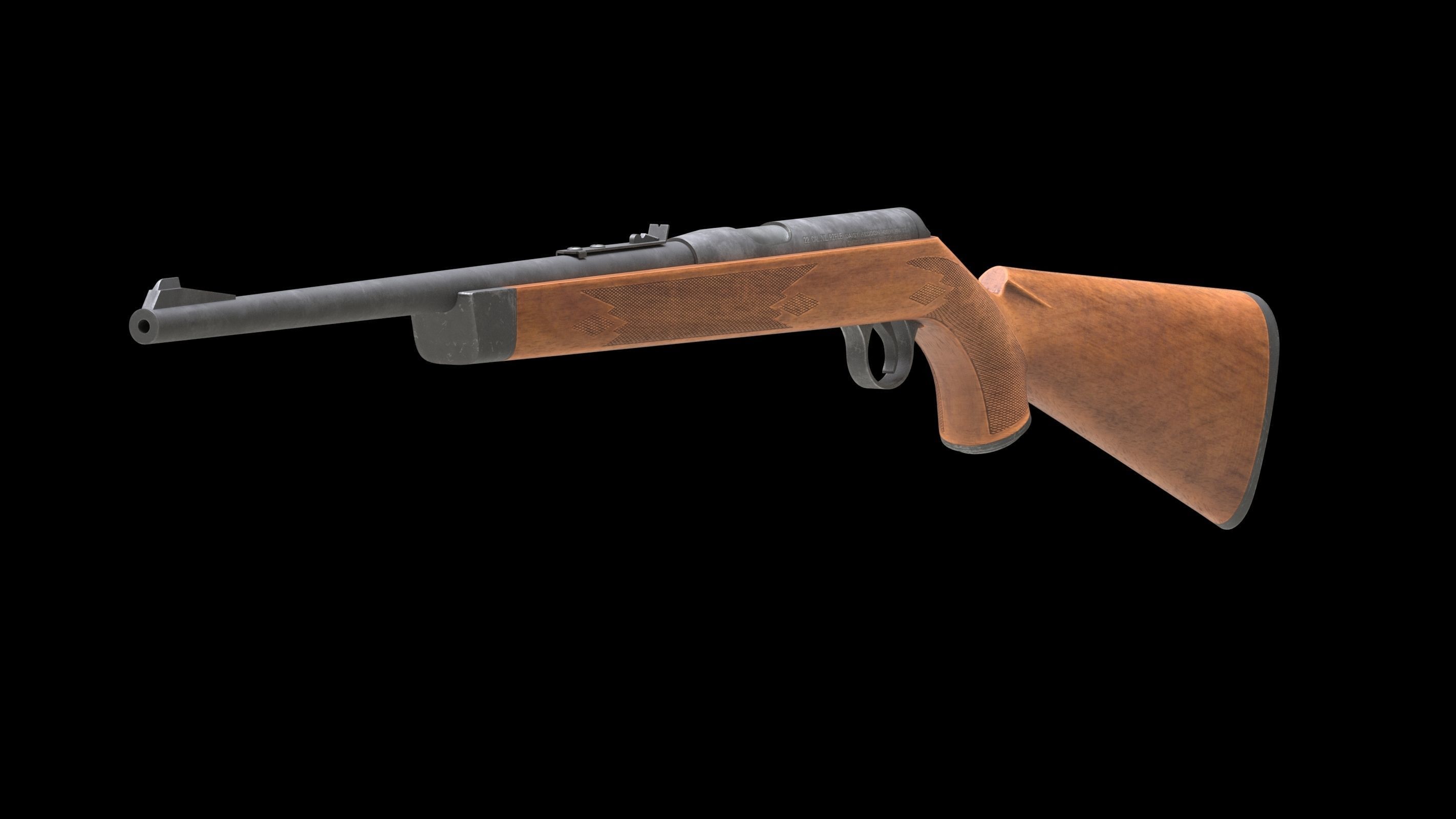 Daisy VL Low Poly Low-poly 3D model_3