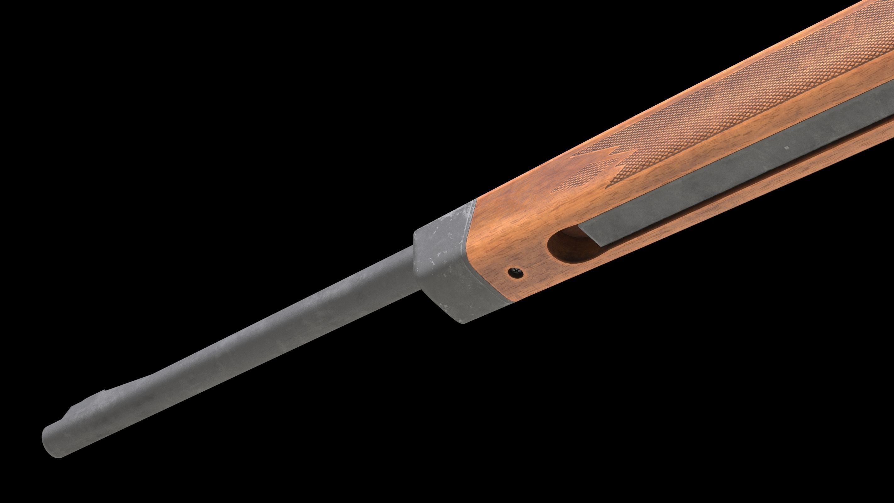 Daisy VL Low Poly Low-poly 3D model_10